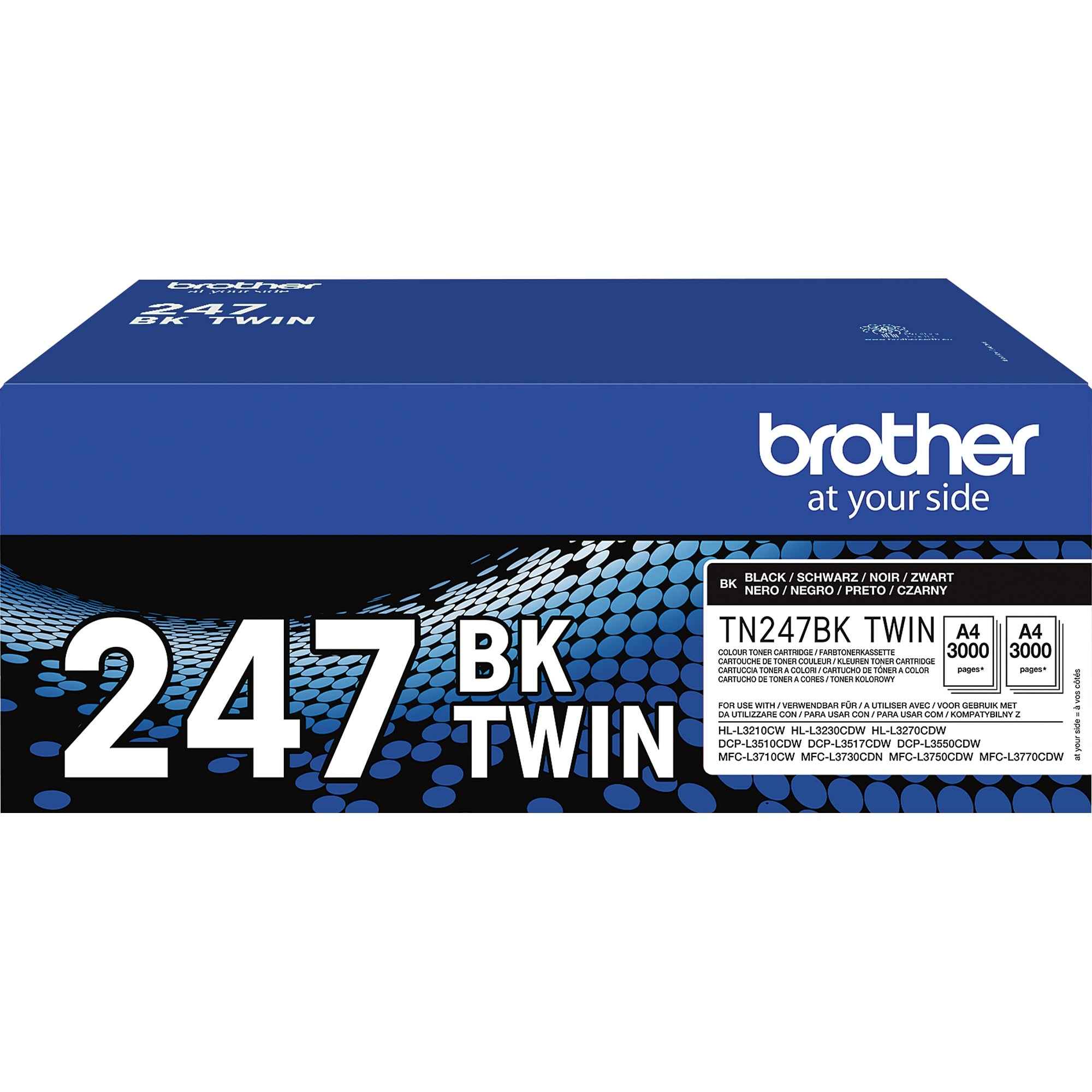 Brother Toner TN-247BKTWIN schwarz