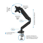 Fellowes® Monitorschwenkarm Platinum Series 1 Arm