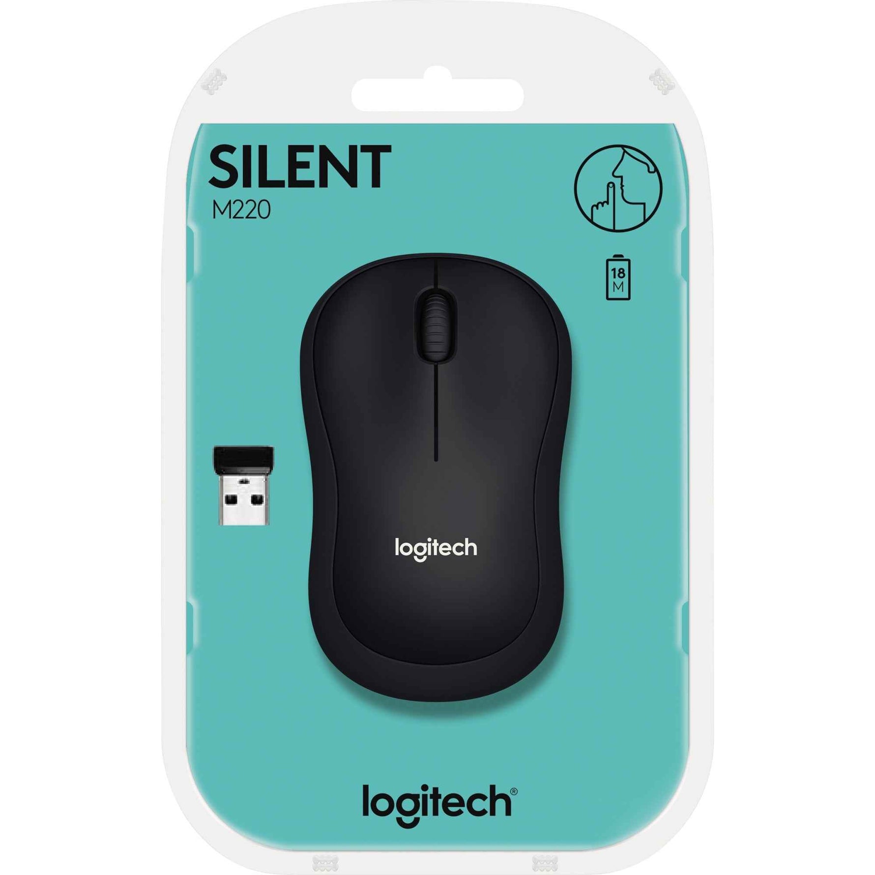 Logitech Optische PC Maus M220 SILENT