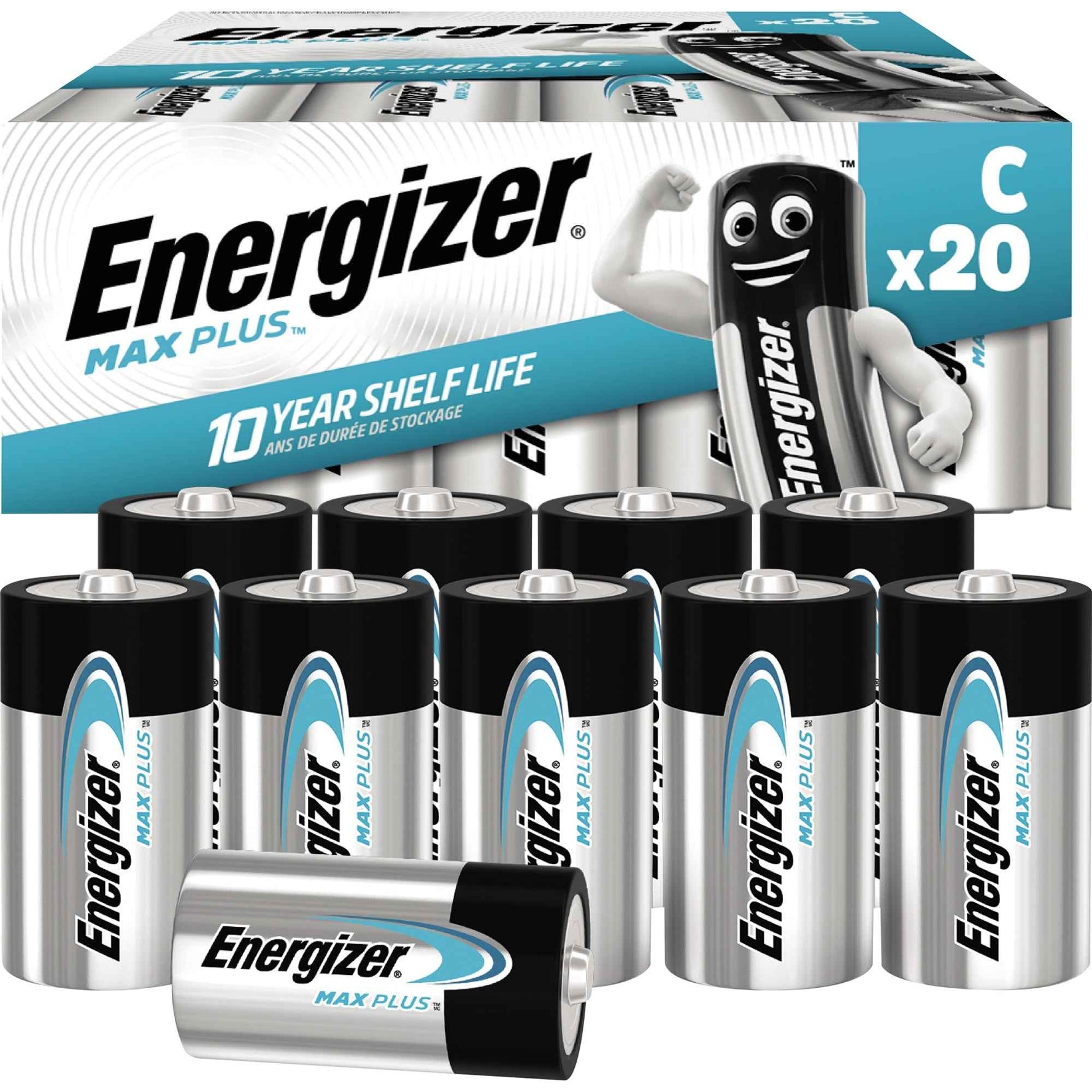 Energizer® Batterie Max Plus™ C/Baby