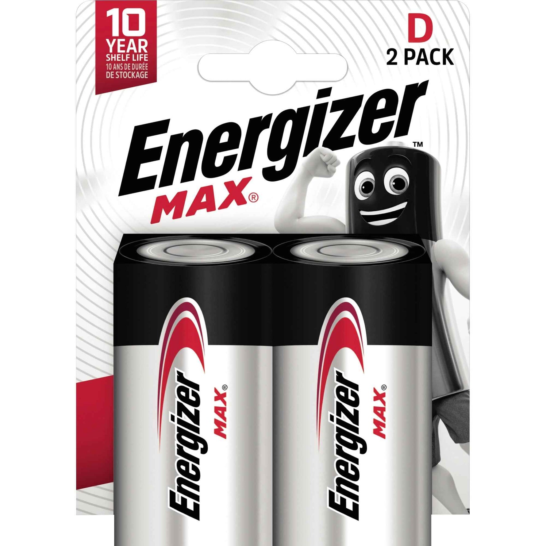 Energizer® Batterie Max® D/Mono 2 St./Pack.