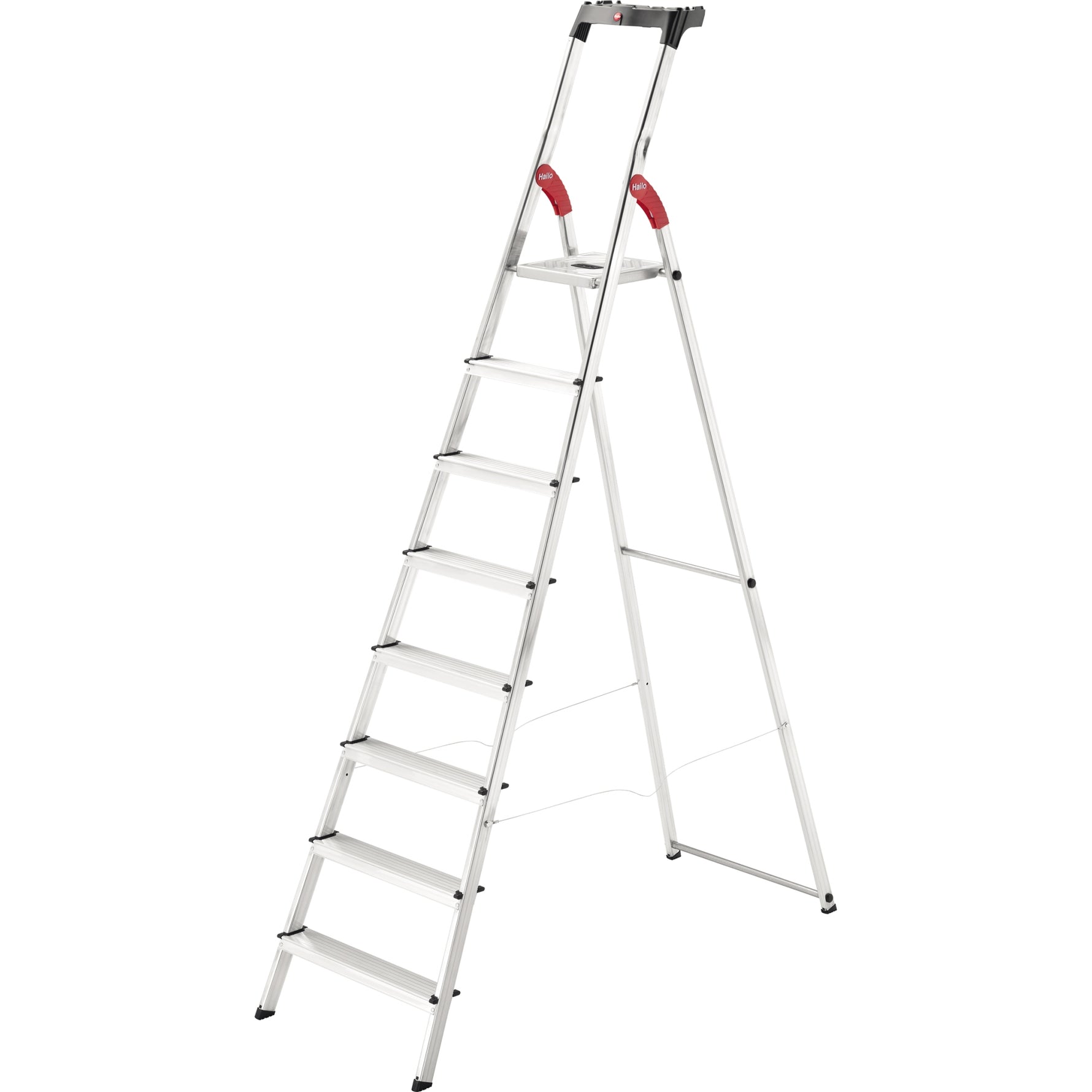Hailo Stehleiter L60 StandardLine max. Arbeitshöhe 3,72 m - Wiepa Bürofachpartner