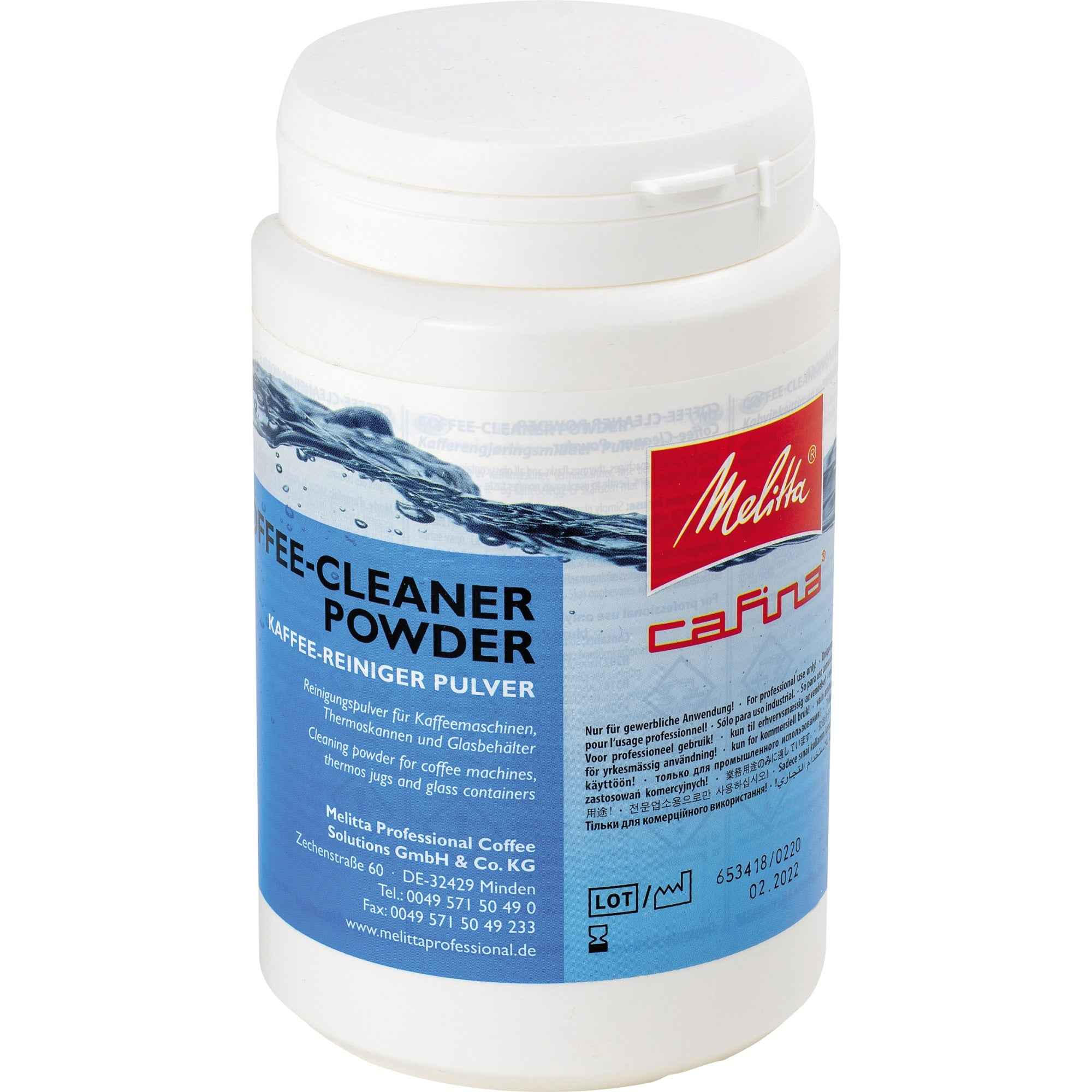 cafina Kaffeeautomatreiniger Cleaner Powder