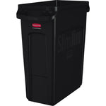Rubbermaid Abfalleimer Slim Jim® 60 l - Wiepa Bürofachpartner