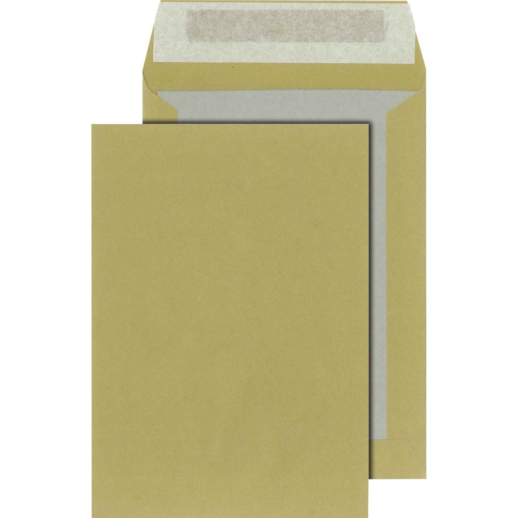 MAILmedia Papprückwandtasche DIN C5 Natronpapier