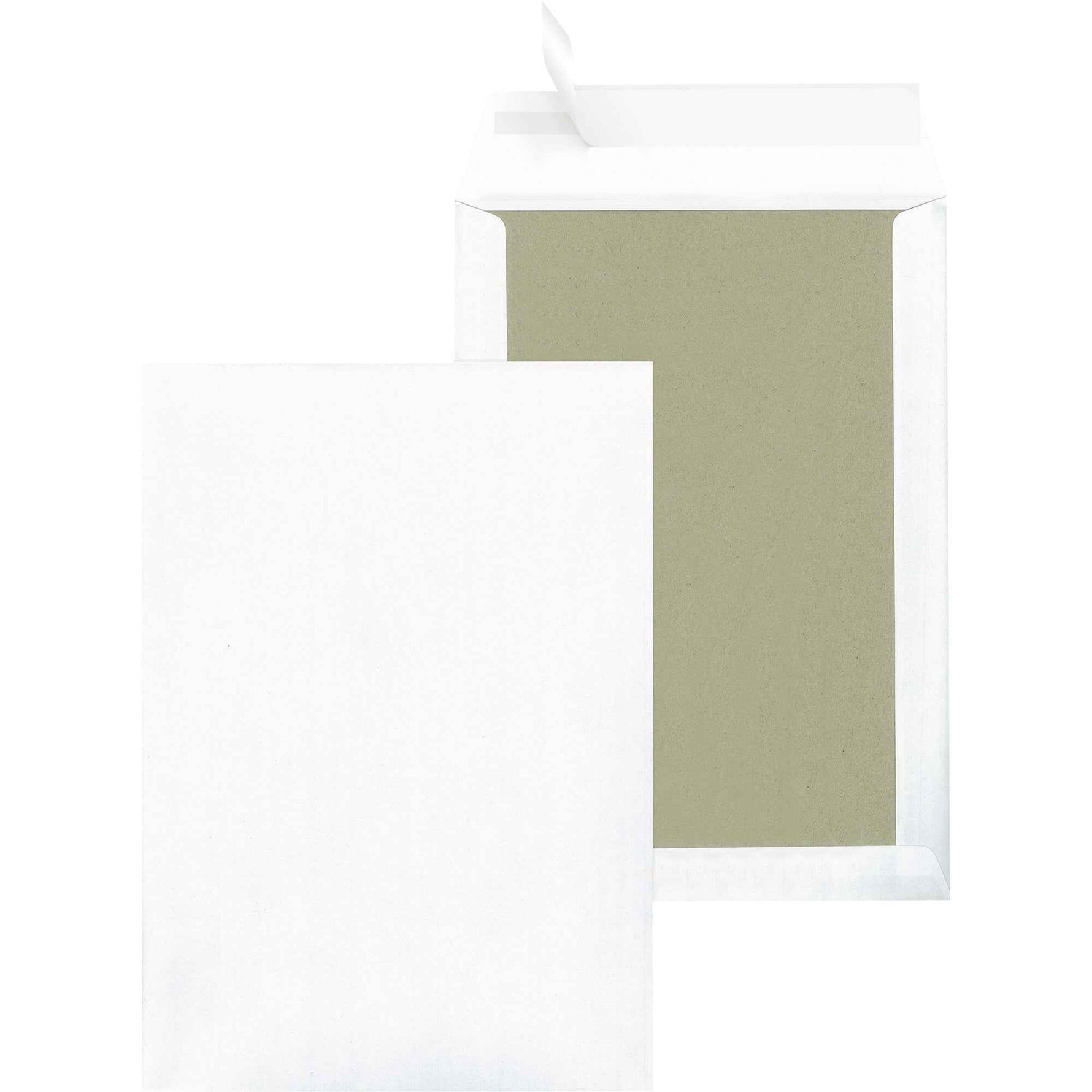 MAILmedia Papprückwandtasche DIN C5 Kraftpapier