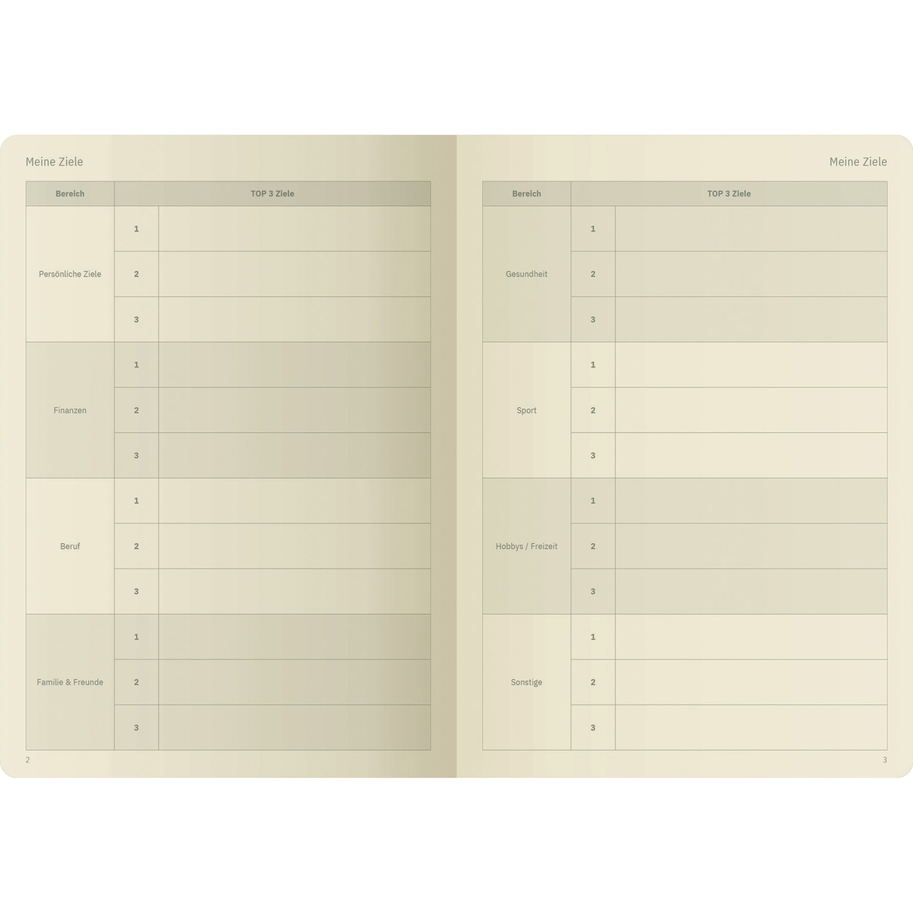 SIGEL Buchkalender Conceptum undatiert Wochenplan - Wiepa Bürofachpartner