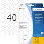 HERMA Markierungspunkt 19 mm 1.280 Etik./Pack.