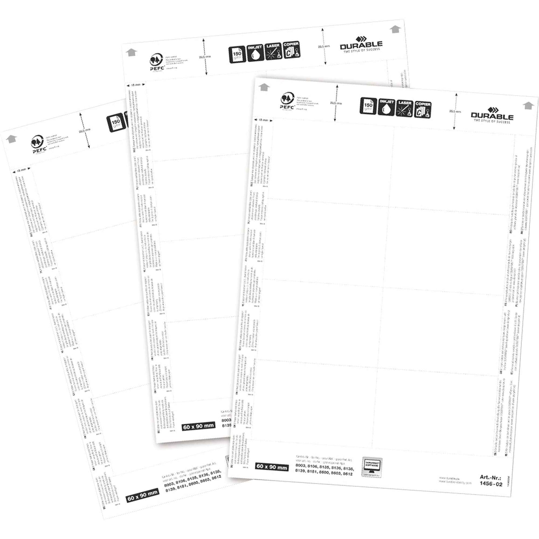 DURABLE Einsteckschild BADGEMAKER® 90 x 60 mm (B x H)