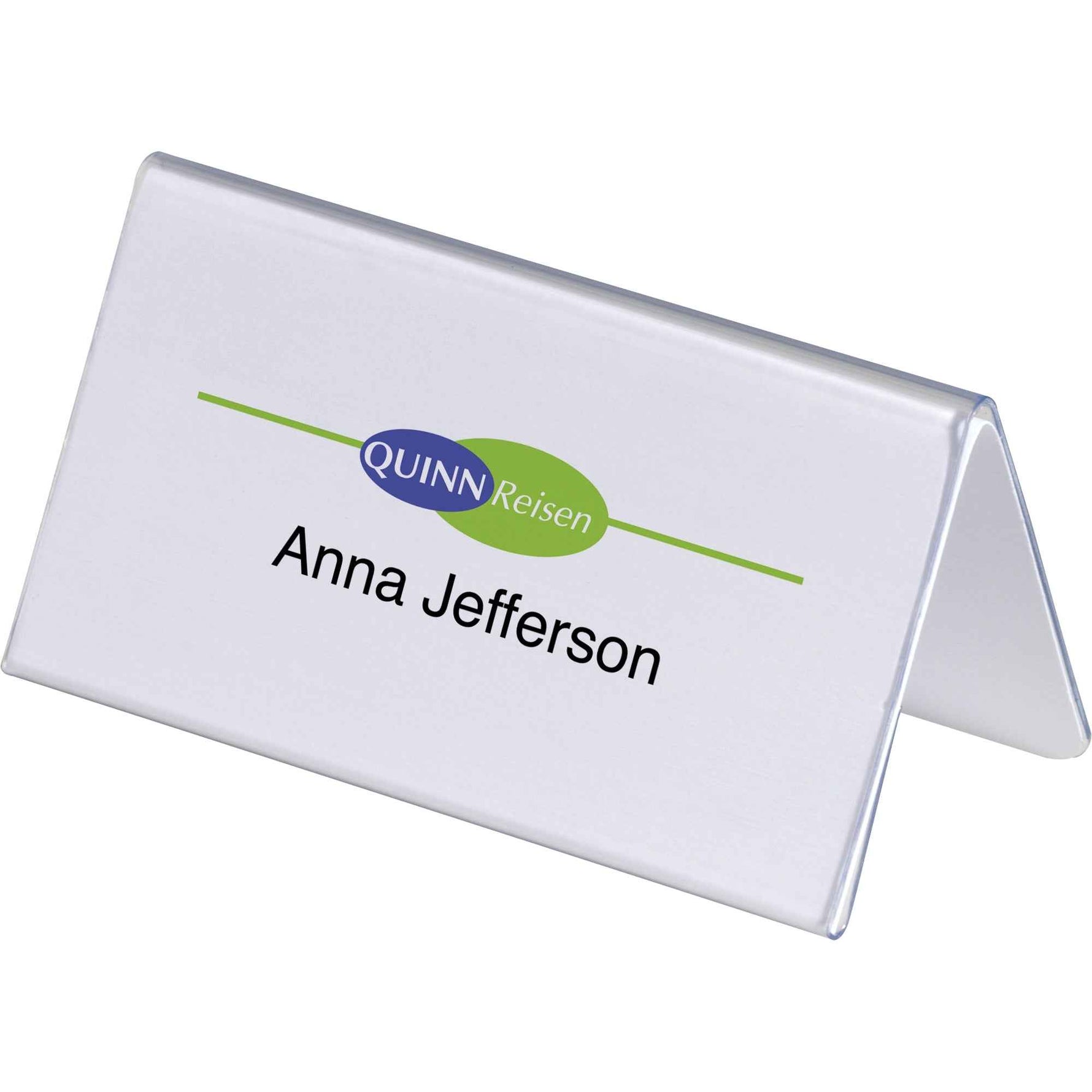 DURABLE Tischnamensschild Dachform 25 St./Pack.