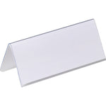 DURABLE Tischnamensschild Dachform 25 St./Pack. - Wiepa Bürofachpartner