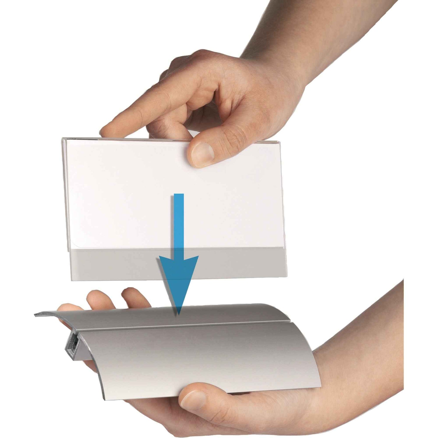 DURABLE Tischnamensschild DESK PRESENTER DE LUXE 2 St./Pack.