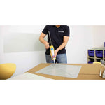 magnetoplan® Magnetplatte magnetowand® Anbringung auf der Tapete