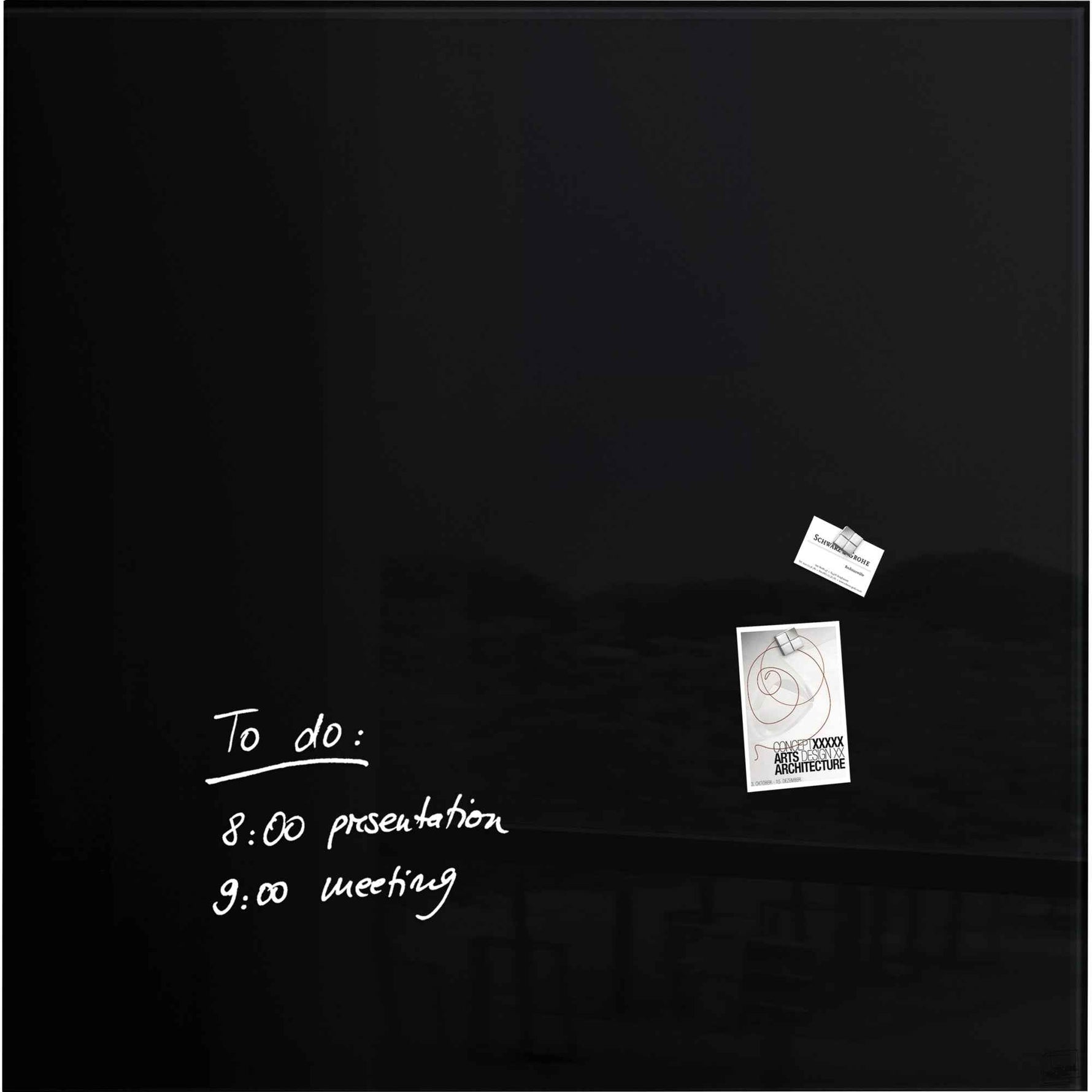 SIGEL Glasboard Artverum 100 x 100 x 1,8 cm (B x H x T)