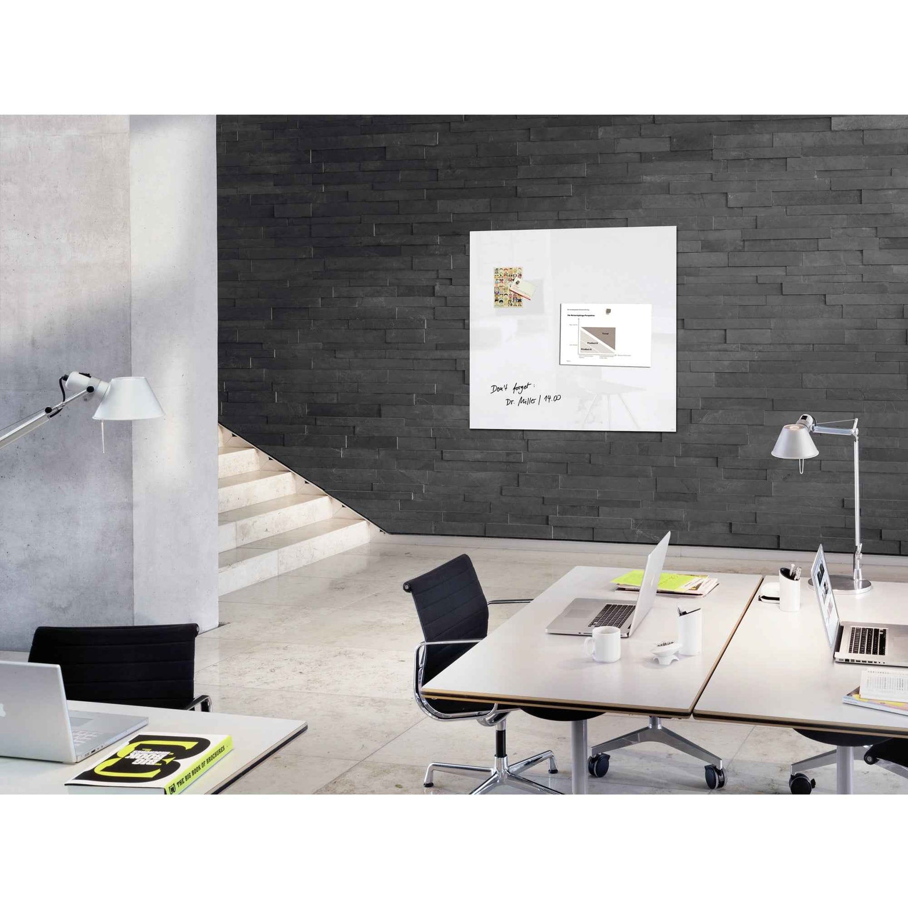 SIGEL Glasboard Artverum 100 x 100 x 1,8 cm (B x H x T)