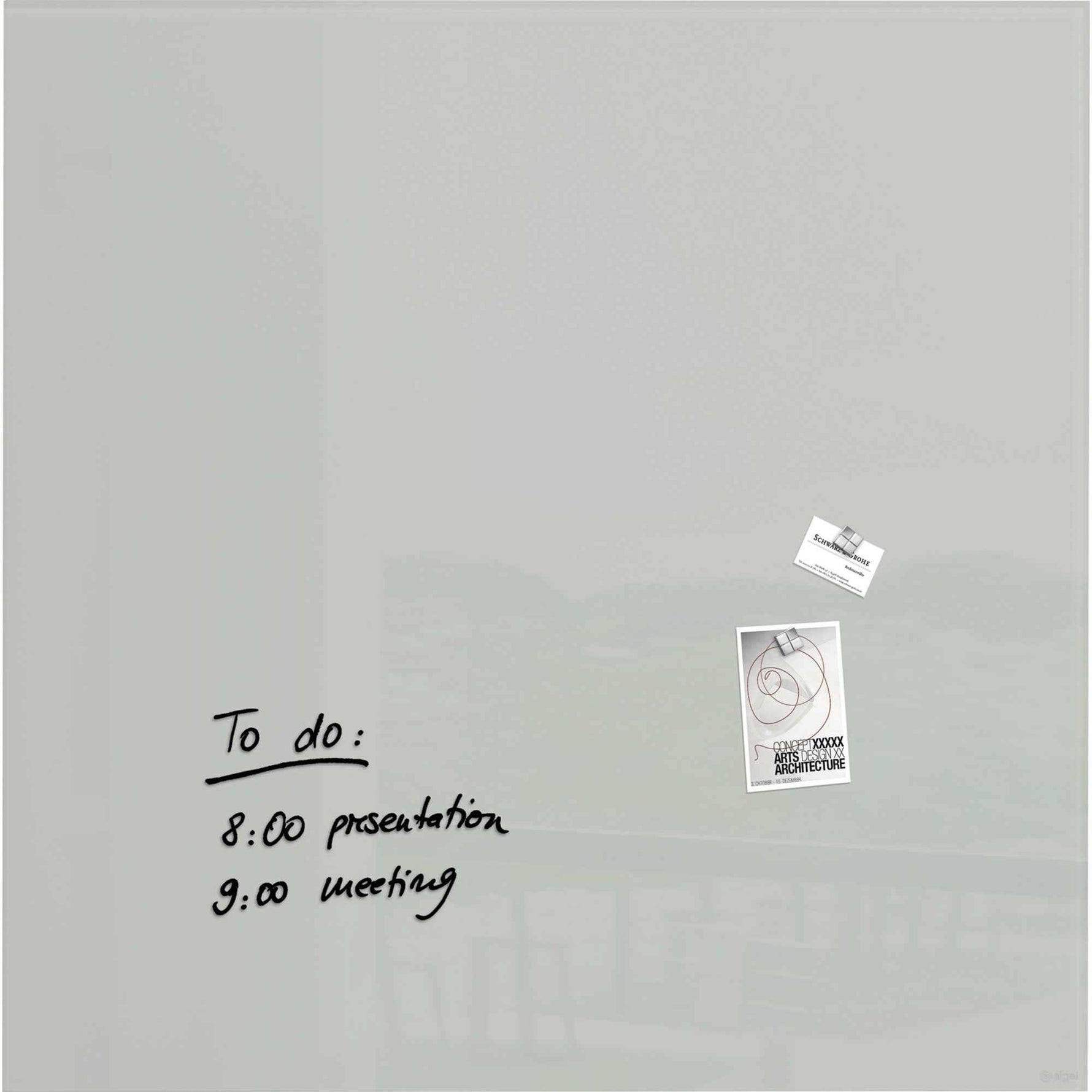 SIGEL Glasboard Artverum 100 x 100 x 1,8 cm (B x H x T)