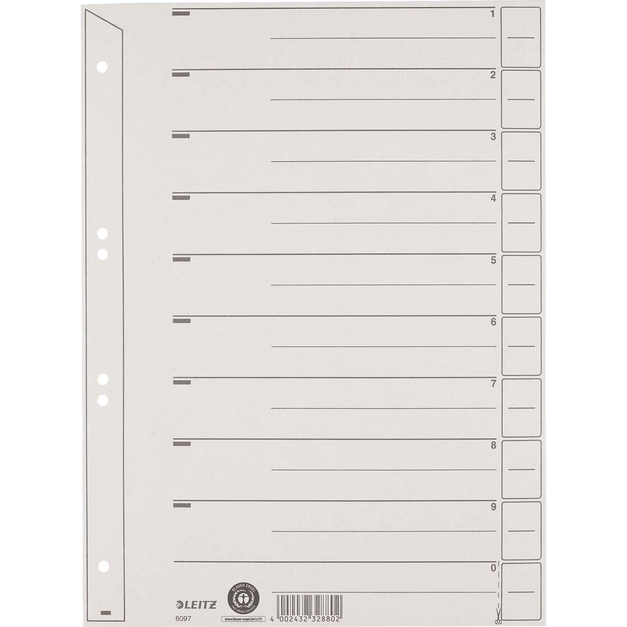 Leitz Trennblatt