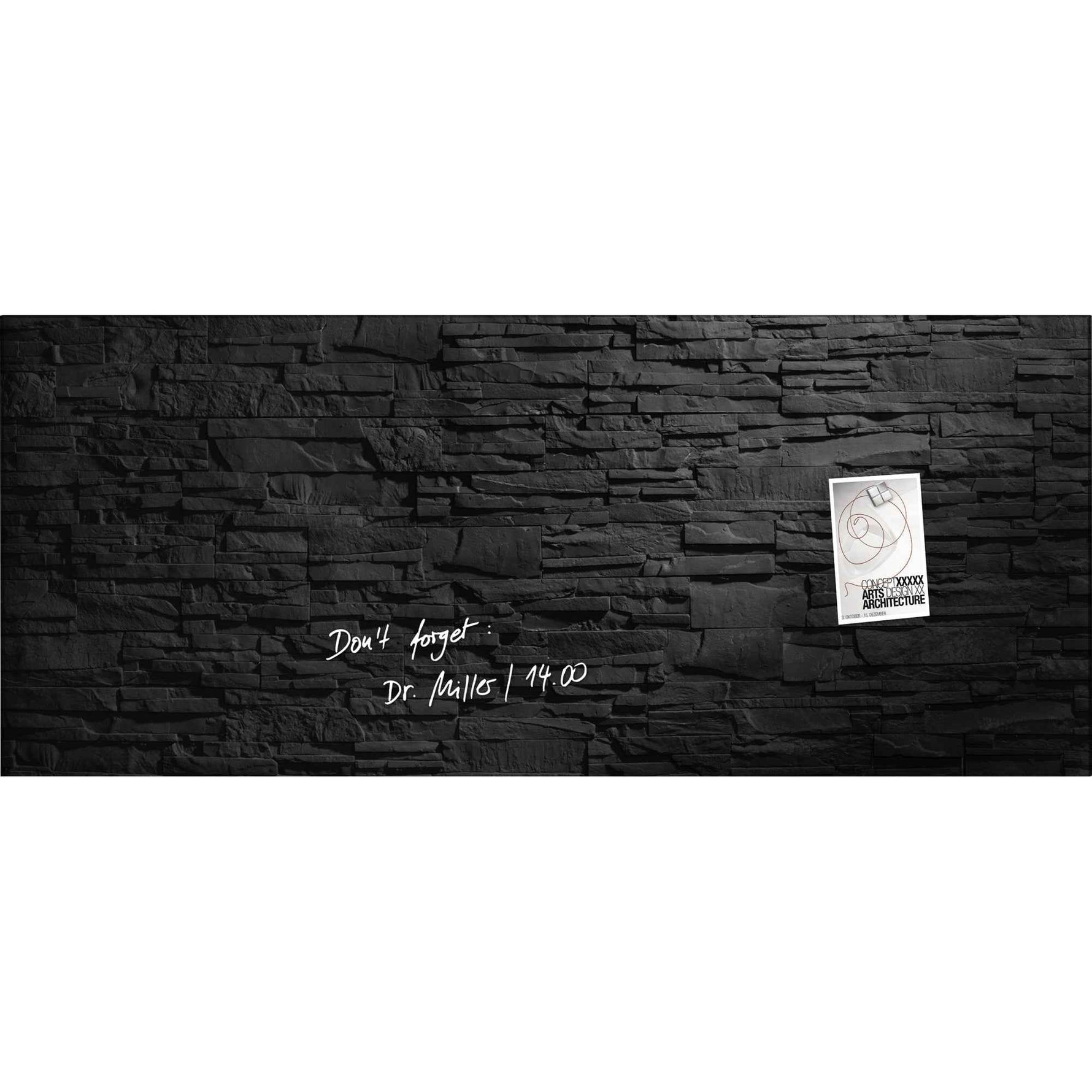 SIGEL Glasboard Artverum 130 x 55 x 1,5 cm (B x H x T)