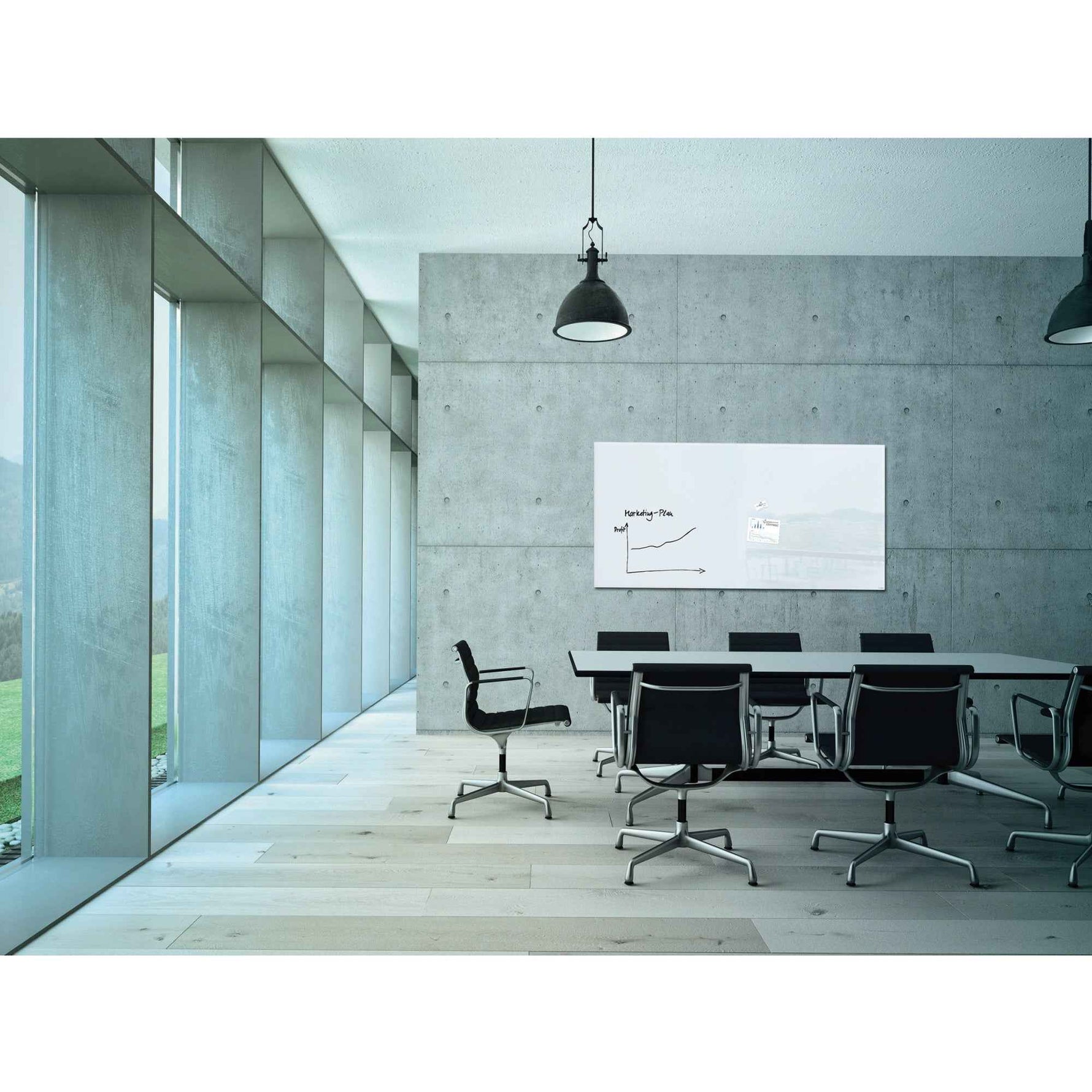 SIGEL Glasboard Artverum 200 x 100 x 1,8 cm (B x H x T)