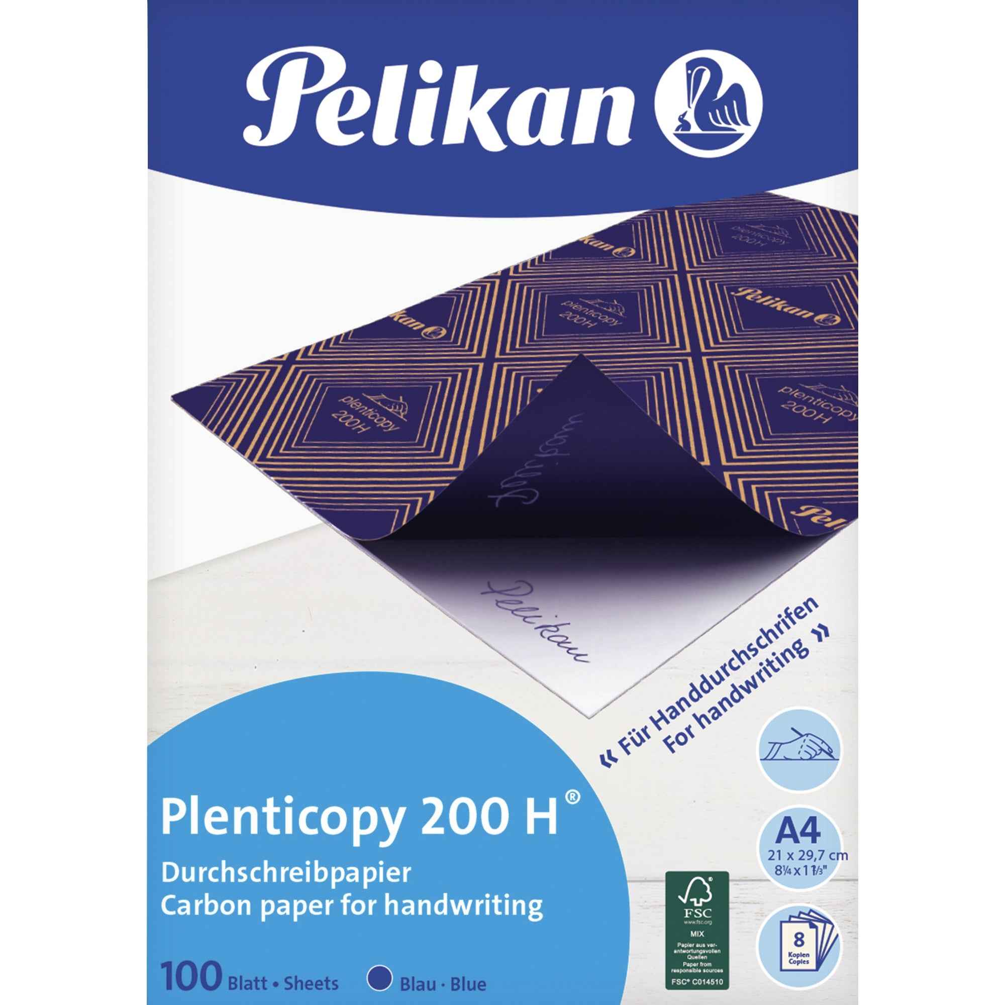 Pelikan Handdurchschreibepapier plenticopy 200 H