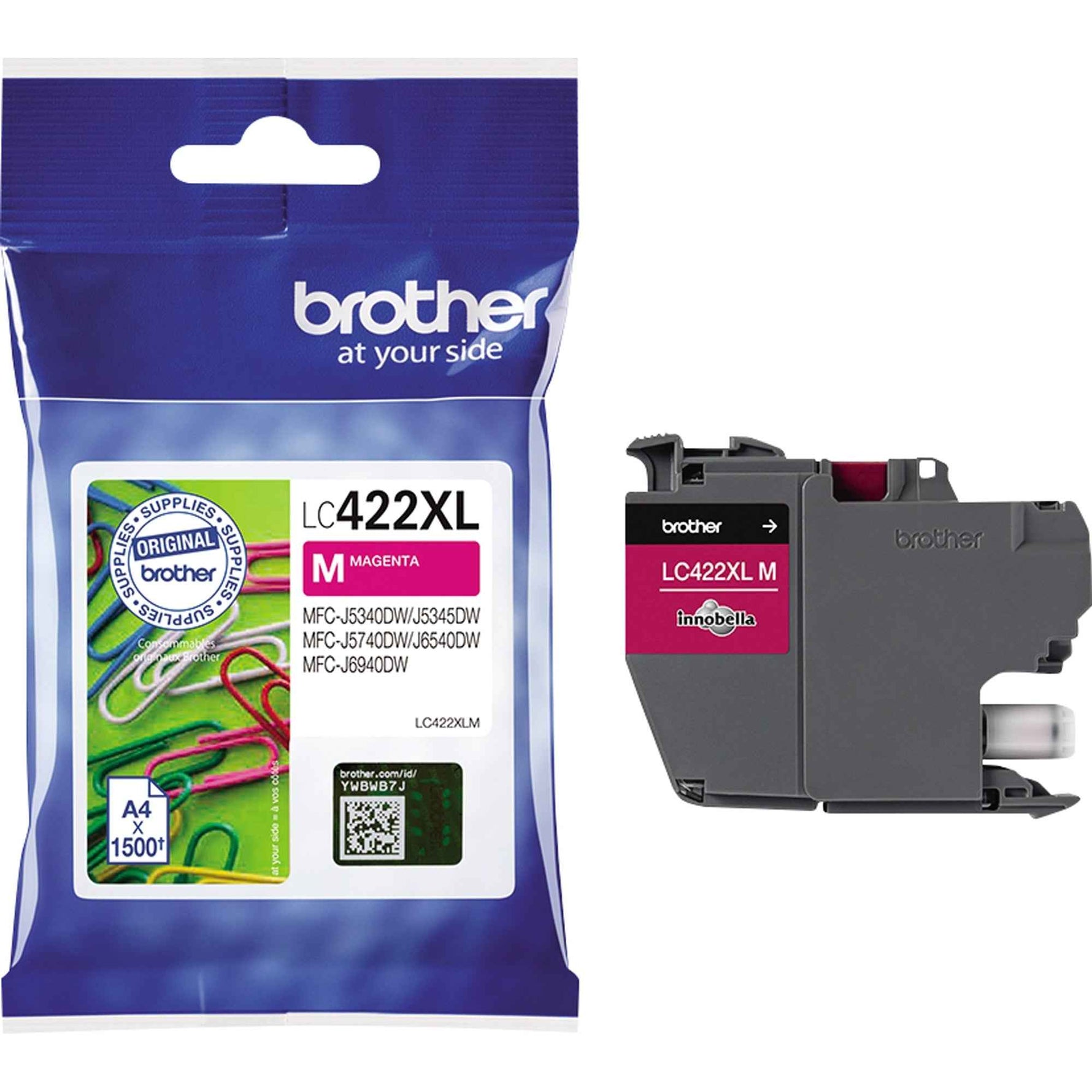Brother Tintenpatrone LC-422XLM magenta