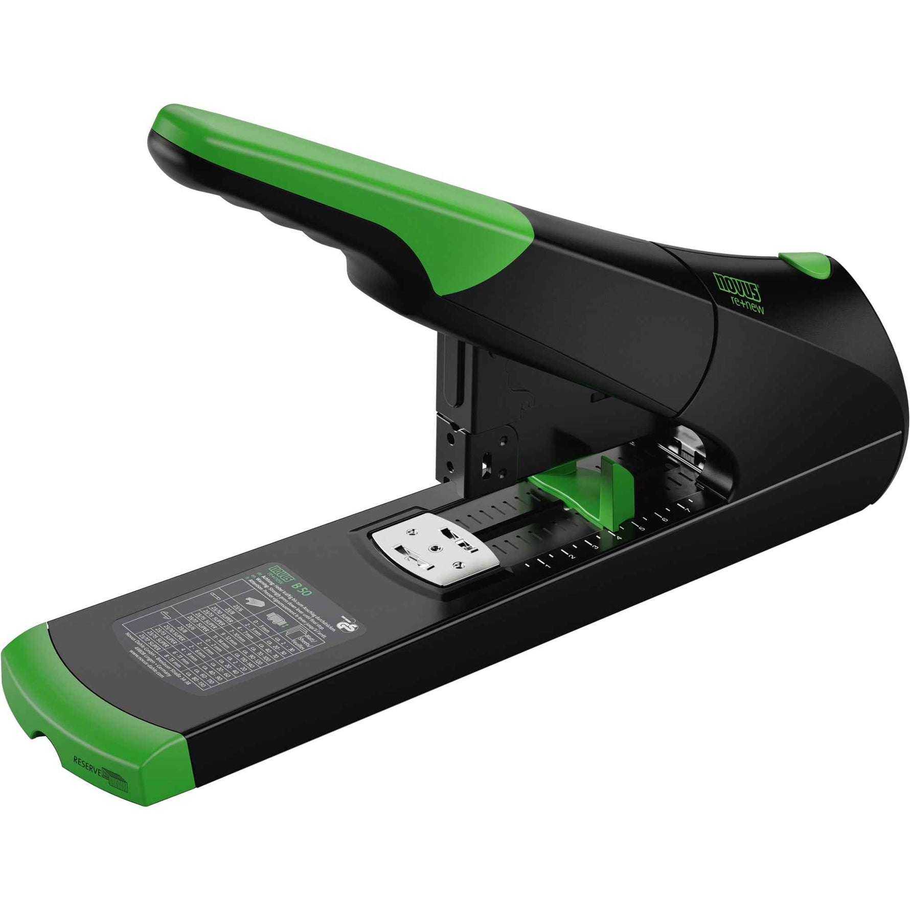 NOVUS Blockheftgerät B 50 re+new