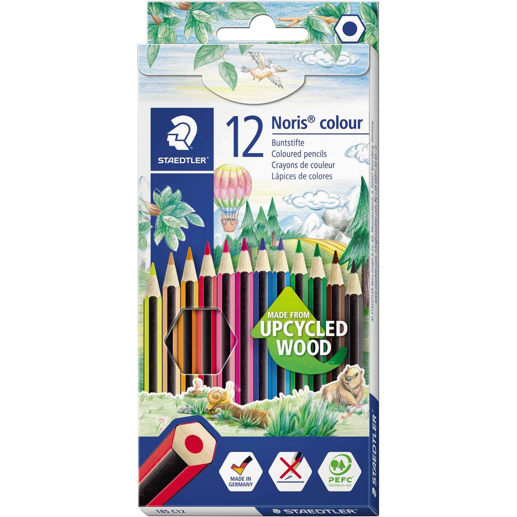 STAEDTLER® Buntstift Noris® colour 185 12 St./Pack.