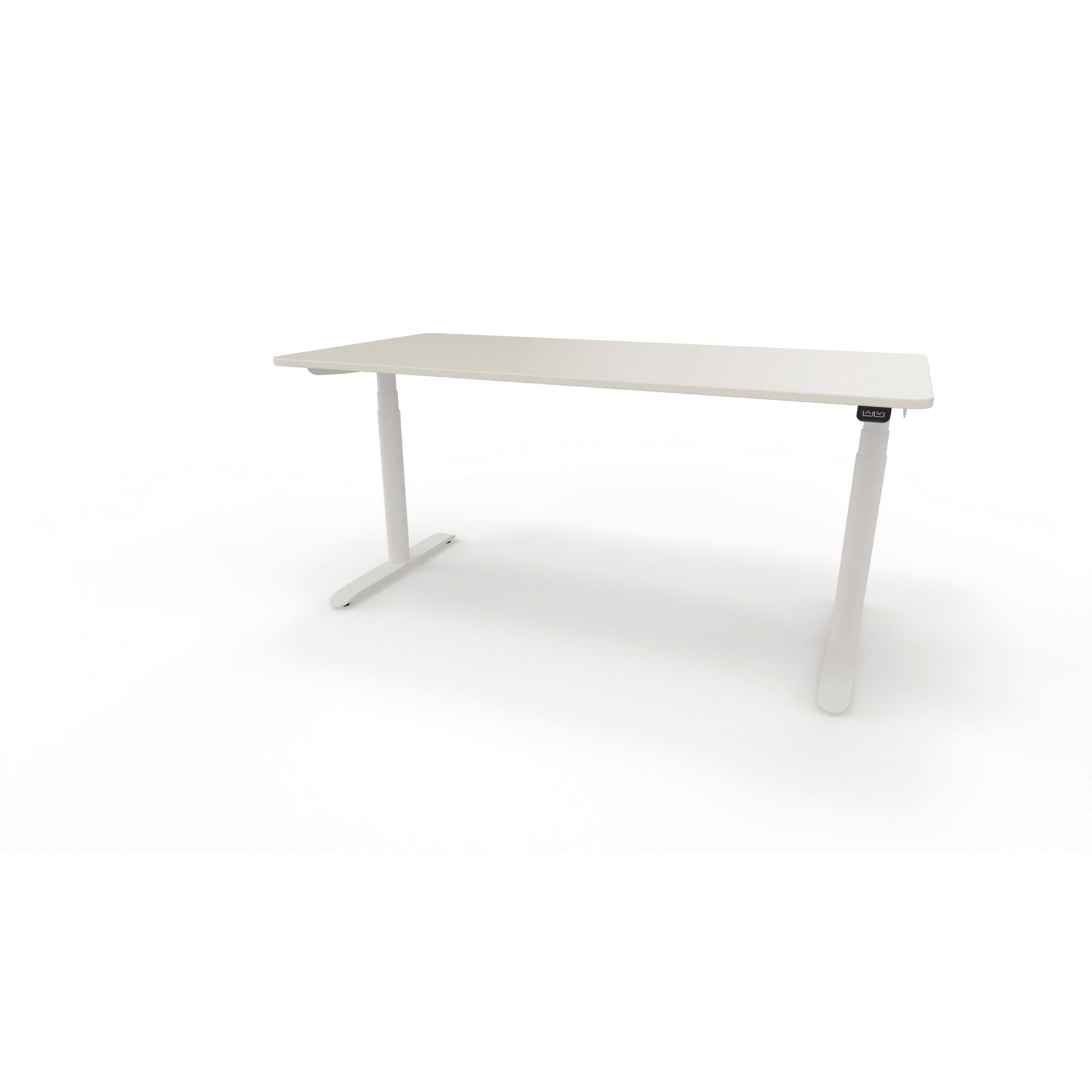 Neutralware Schreibtisch se:lab e-desk 1.600 x 650-1.280 x 800 mm (B x H x T) weiß