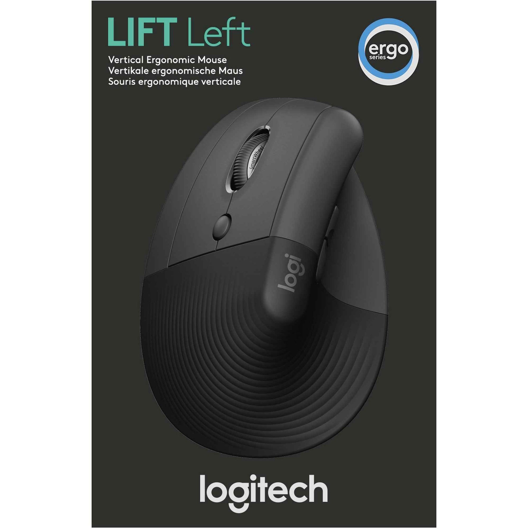 Logitech Optische PC Maus Lift ergonomisch