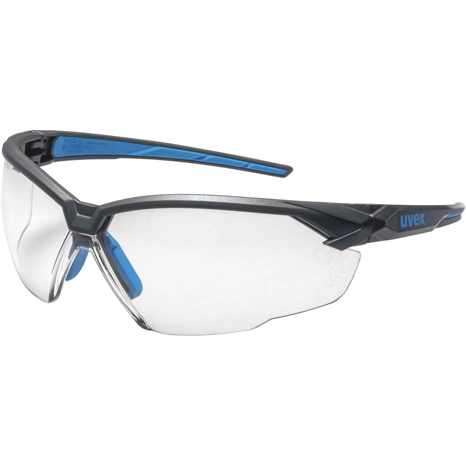 uvex Schutzbrille uvex suXXeed anthrazit/blau