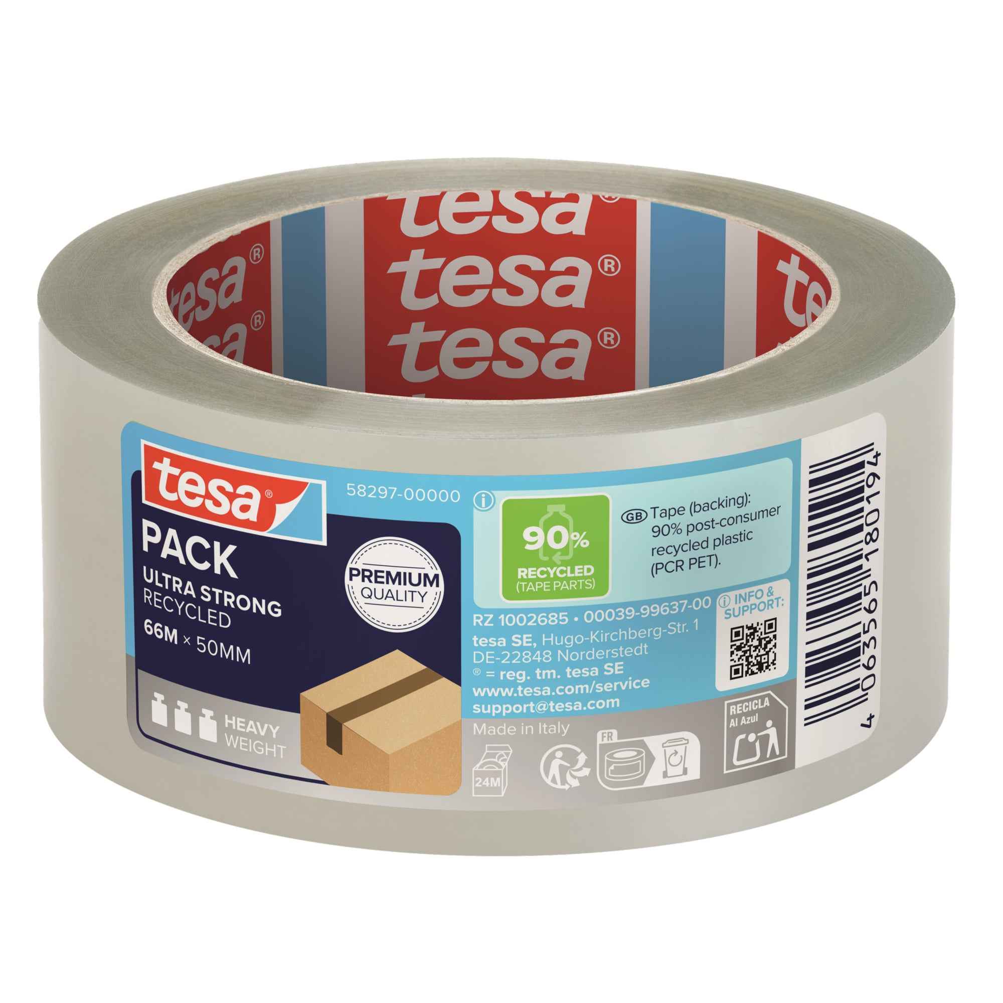 tesa® Packband tesapack® ULTRA STRONG RECYCLED