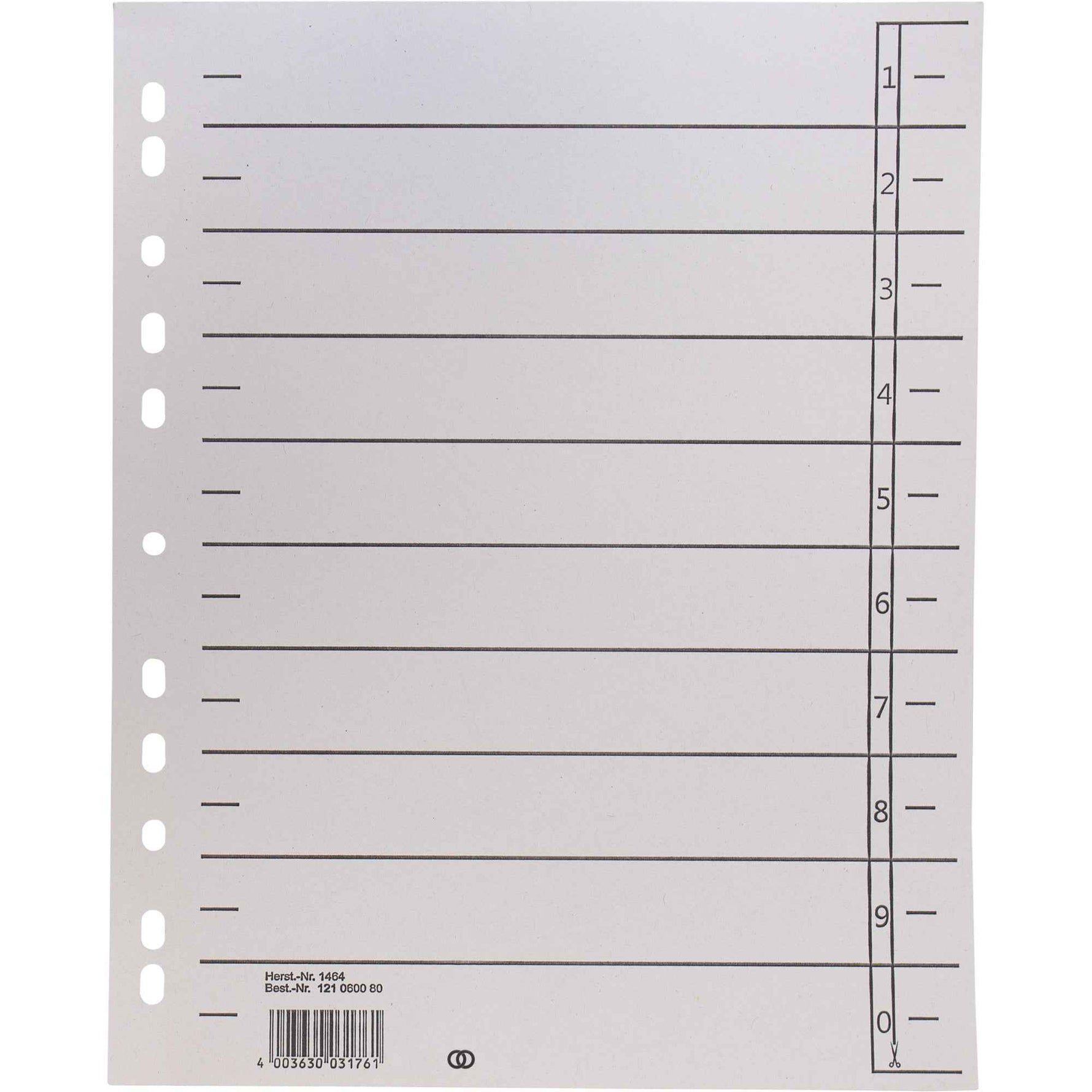 Soennecken Trennblatt oeco 100 St./Pack.