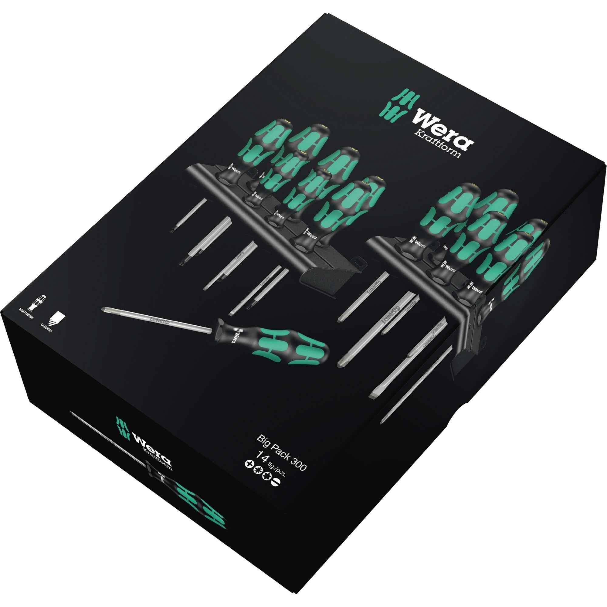 Wera Schraubendreher-Satz Big Pack 300