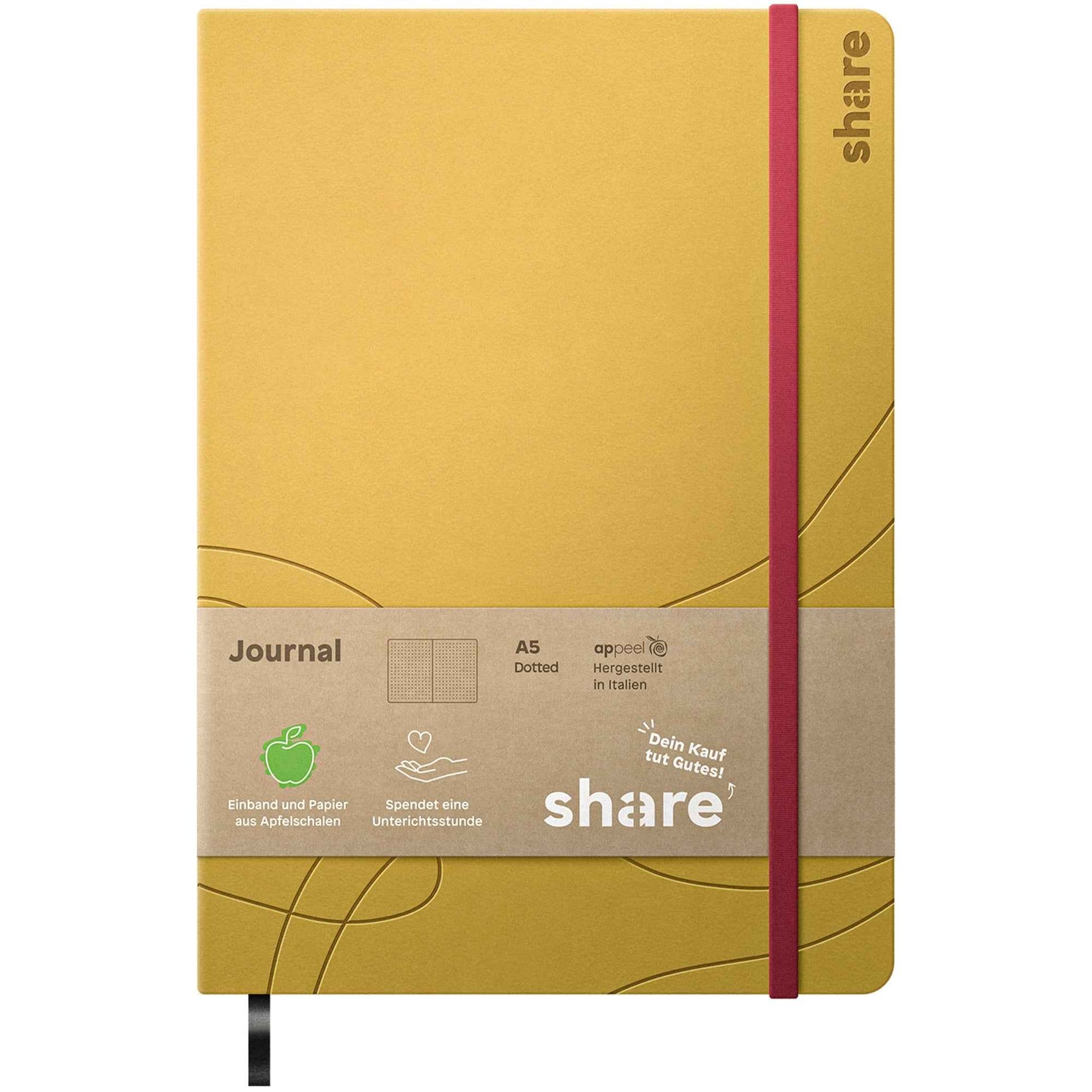 share Notizbuch DIN A5 punktkariert (dotted)