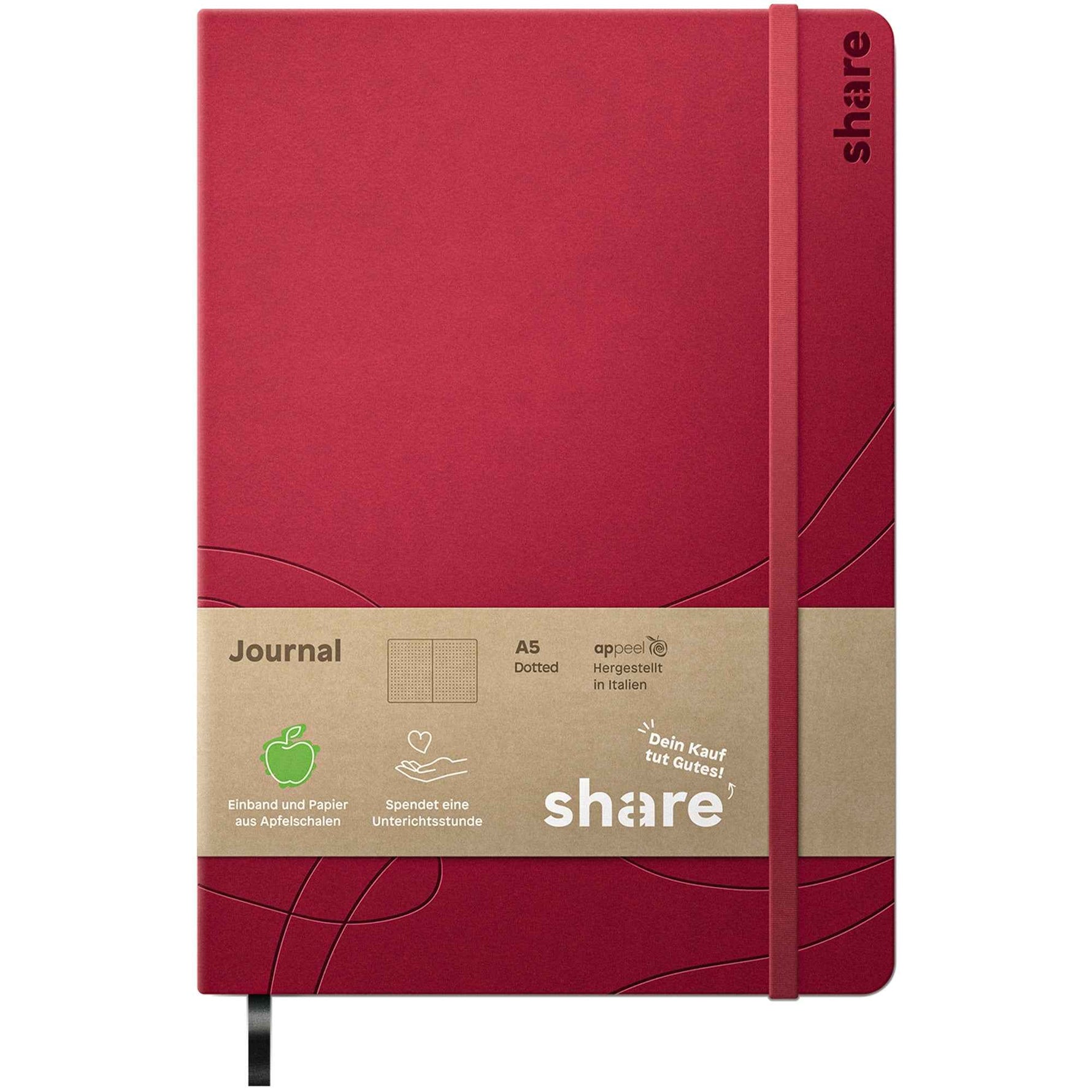 share Notizbuch DIN A5 punktkariert (dotted)
