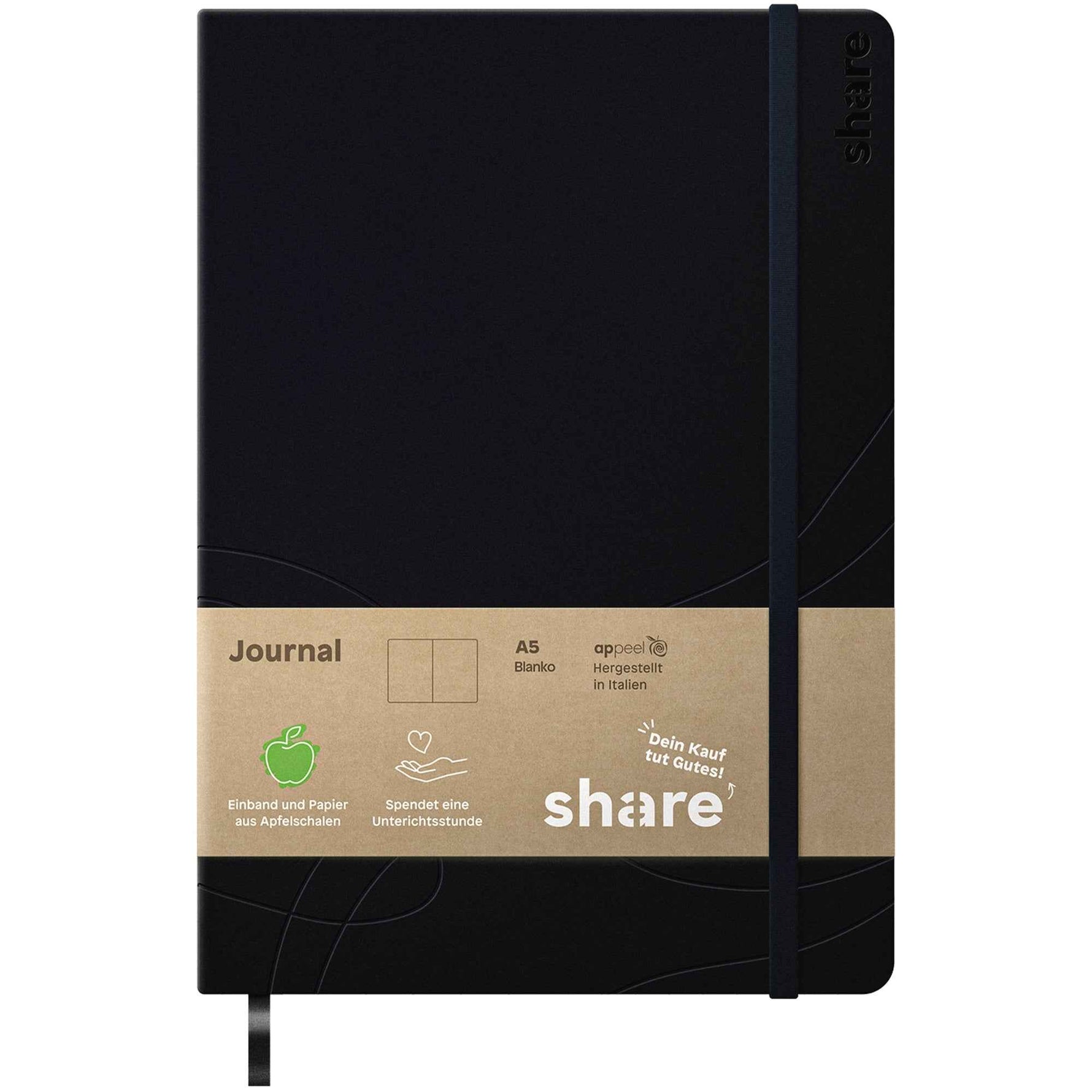 share Notizbuch DIN A5 blanko