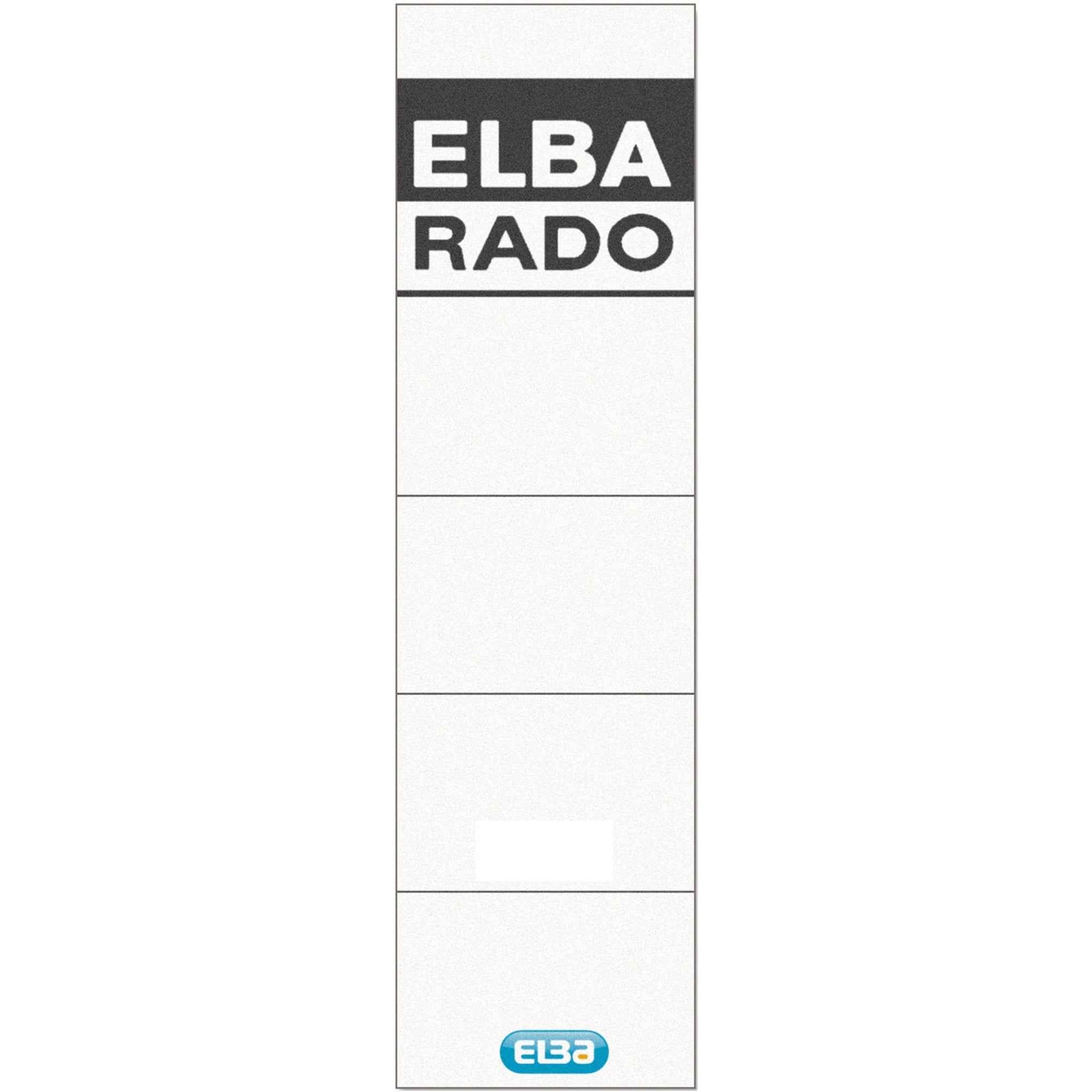 ELBA Ordnerrückenschild breit/kurz