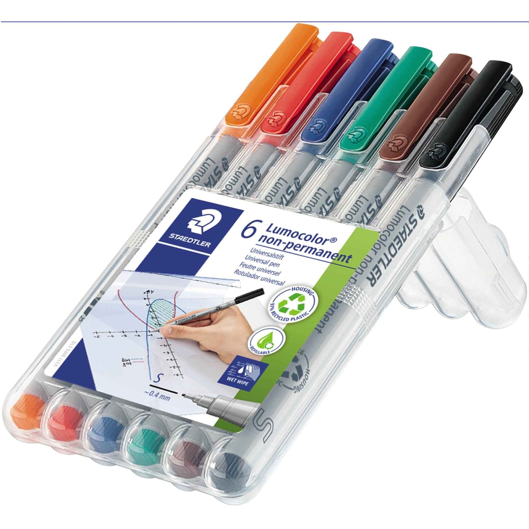 STAEDTLER® Folienstift Lumocolor® non-permanent 311 6 St./Pack.