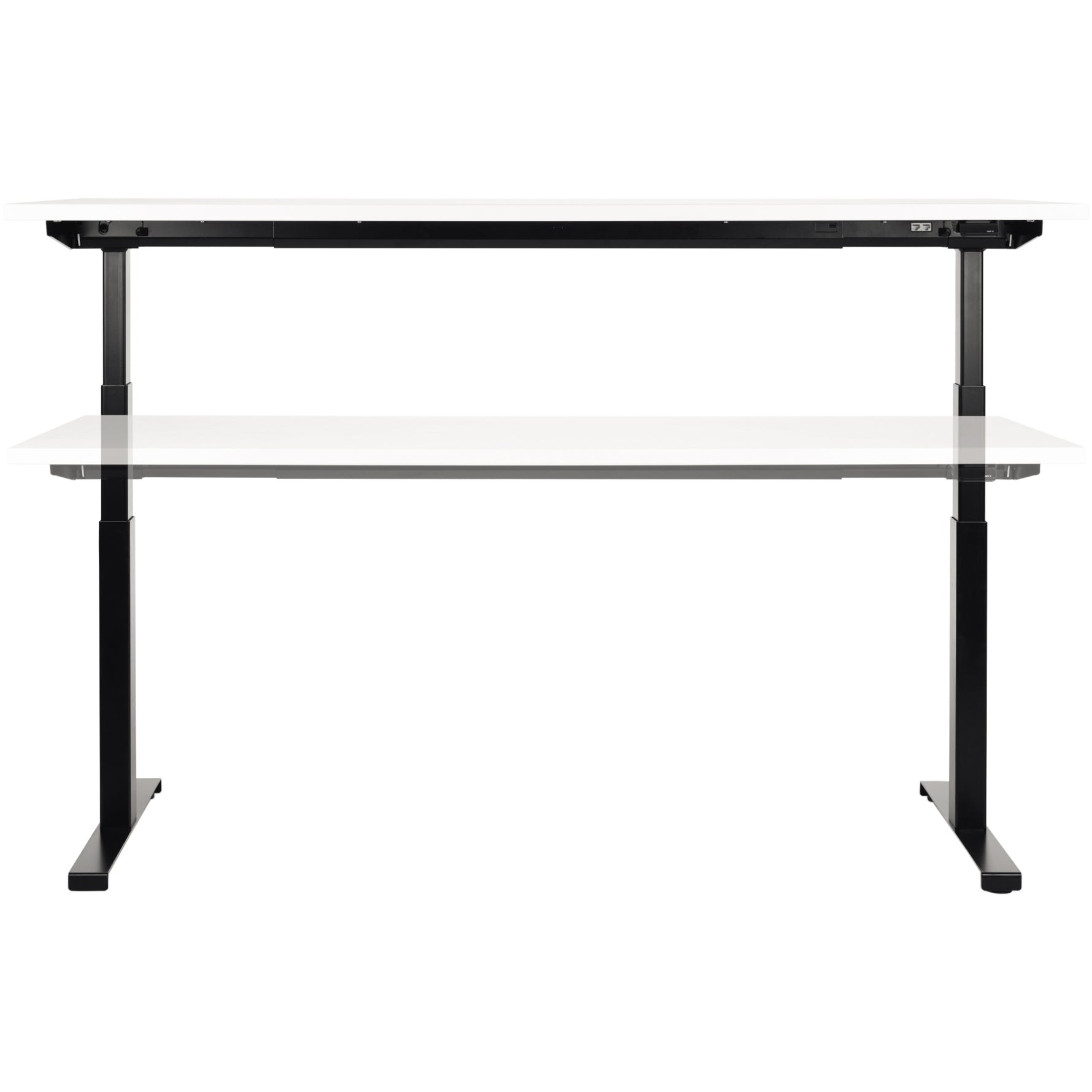BakkerElkhuizen Schreibtisch WORK & MOVE 1.200 x 650-1.260 x 700 mm (B x H x T) – Produktbild 3