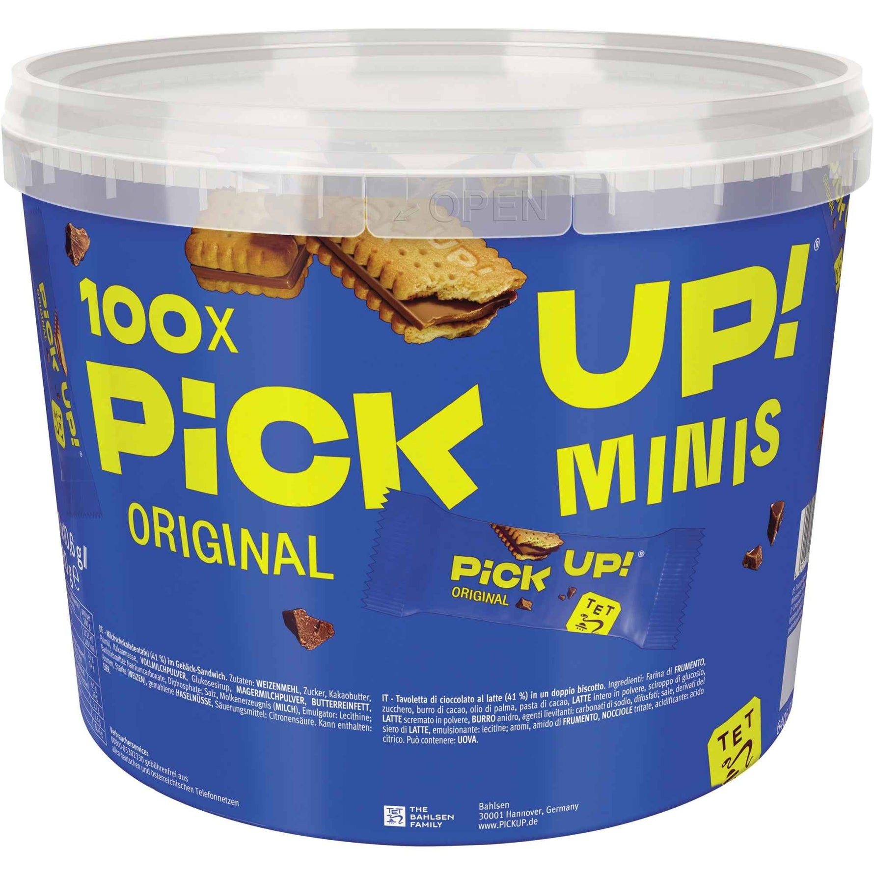 PiCK UP! Schokoriegel minis ORIGINAL