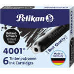 Pelikan Tintenpatrone 4001 TP/6 nicht löschbar 6 St./Pack.