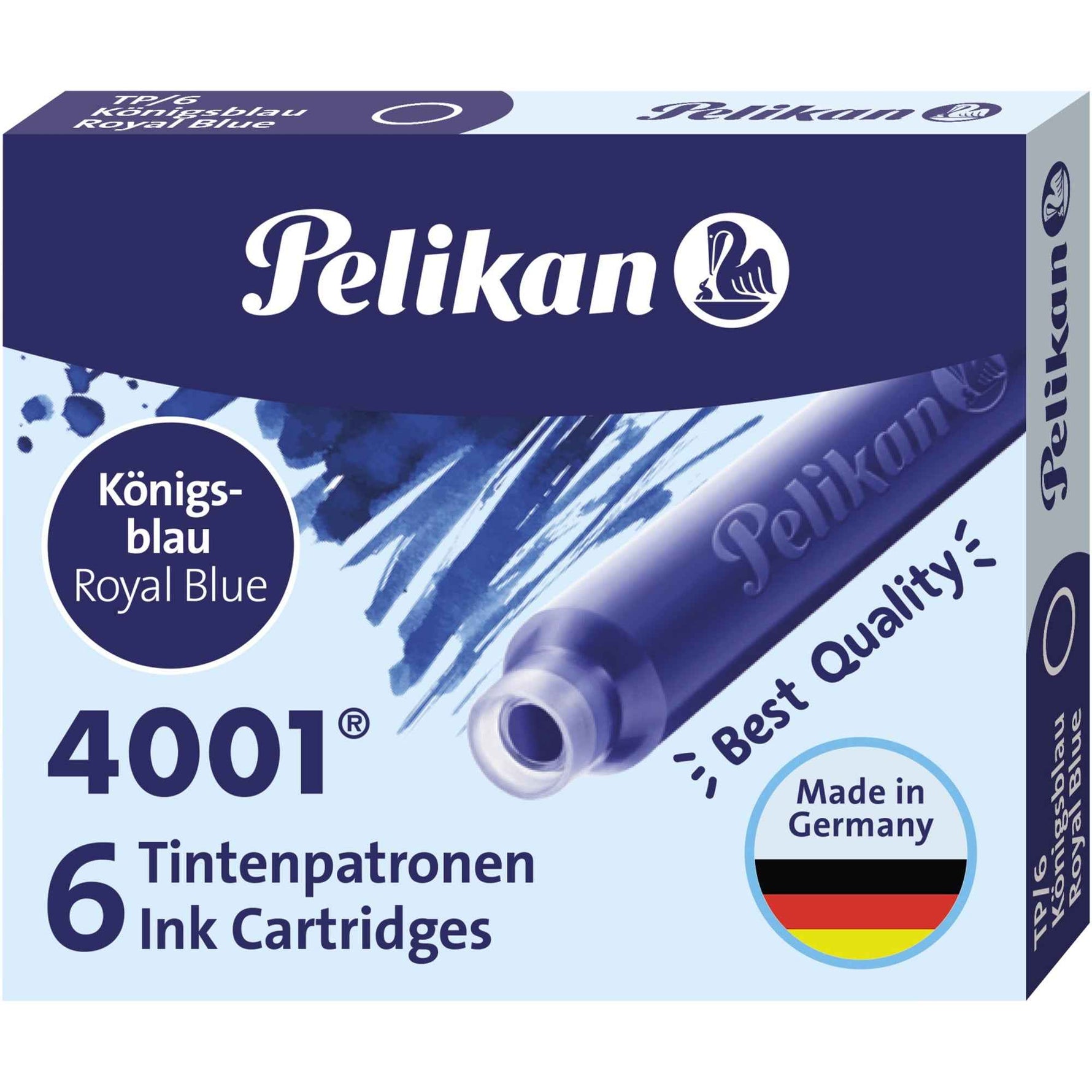 Pelikan Tintenpatrone 4001 TP/6 löschbar 6 St./Pack.