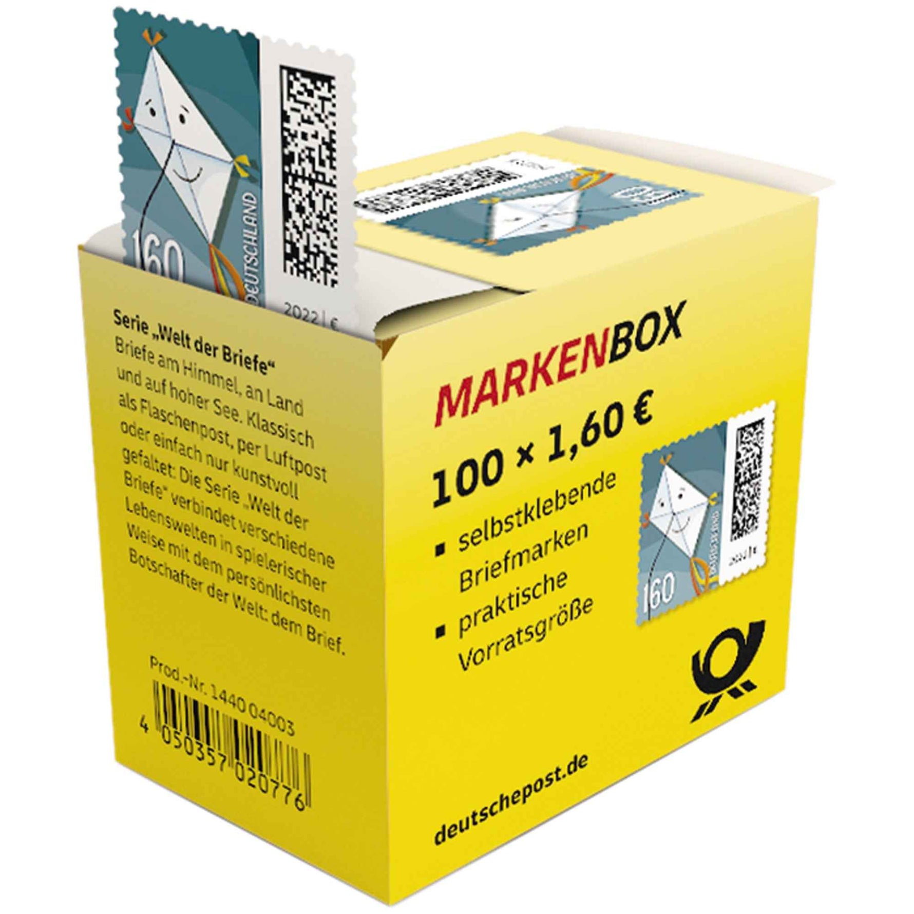 Briefmarke Welt der Briefe 1,60 Euro 100 St./Pack.