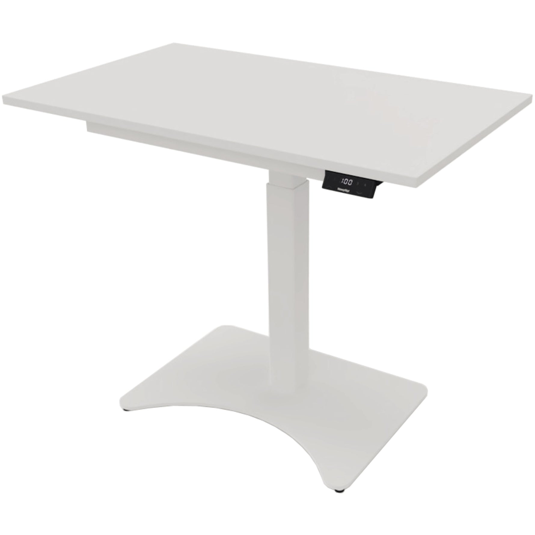 NowyStyl Schreibtisch eModel 2.0 MINI 900 x 620-1.080 x 550 mm (B x H x T) weiß