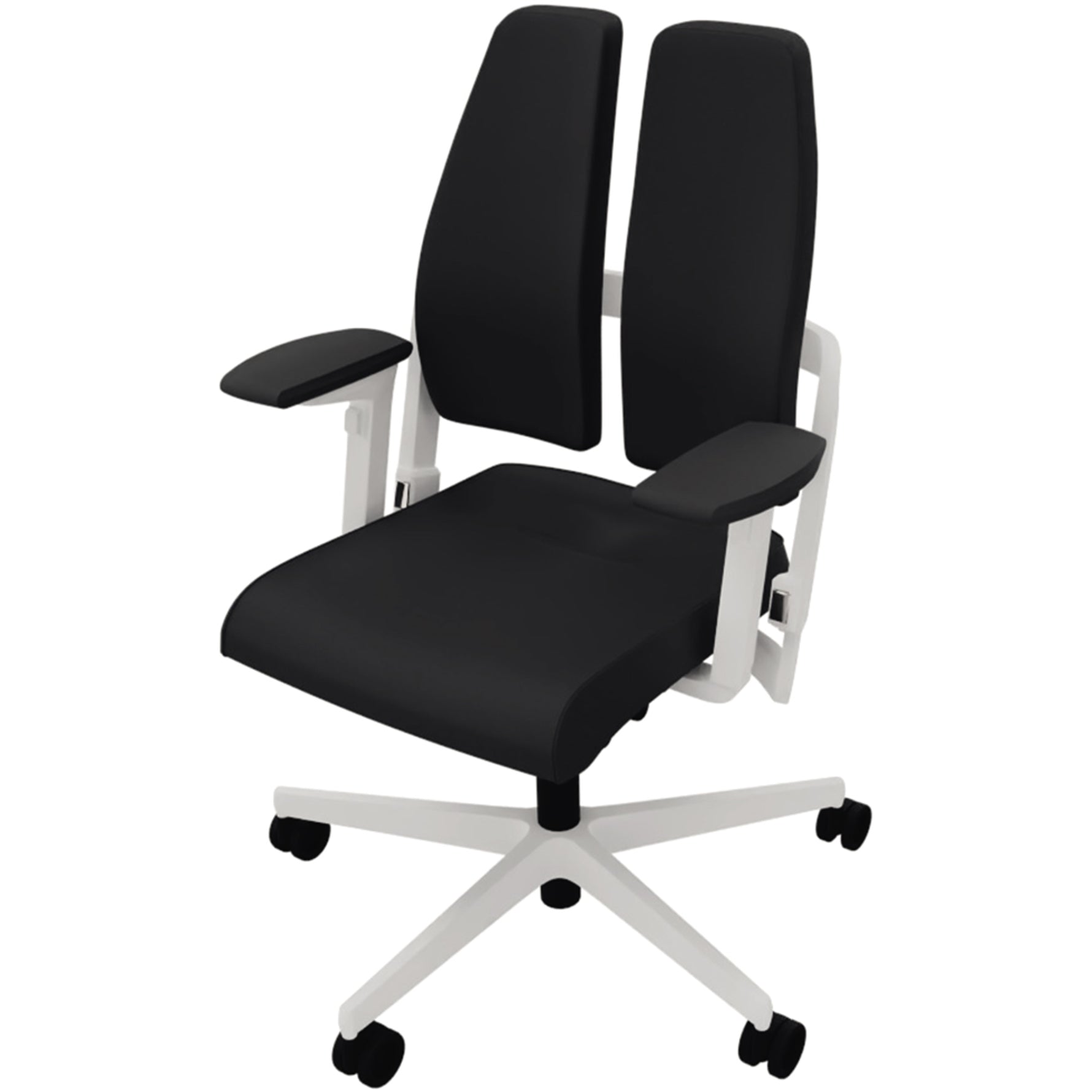 NowyStyl Bürodrehstuhl Xilium Duo Back weiß