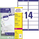 Avery Zweckform Adressetikett ultragrip 99,1 x 38,1 mm (B x H)
