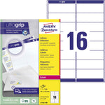 Avery Zweckform Adressetikett ultragrip 99,1 x 33,9 mm (B x H)