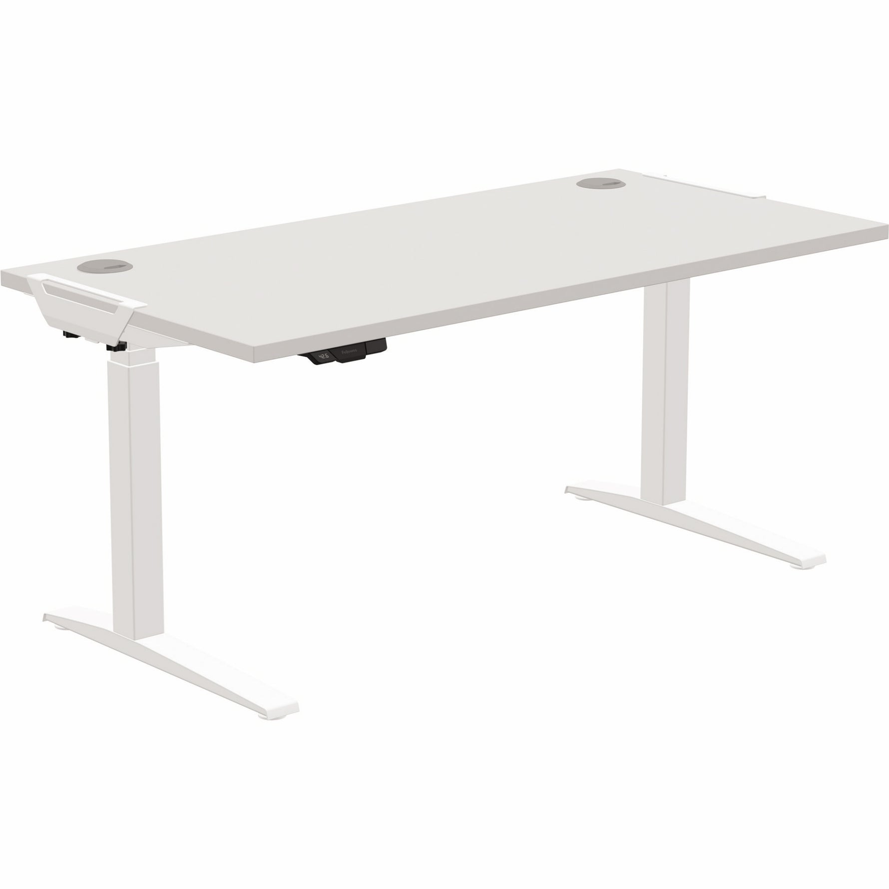 Fellowes® Schreibtisch Levado™ 1.800 x 640-1.260 x 800 mm (B x H x T) – Produktbild 3
