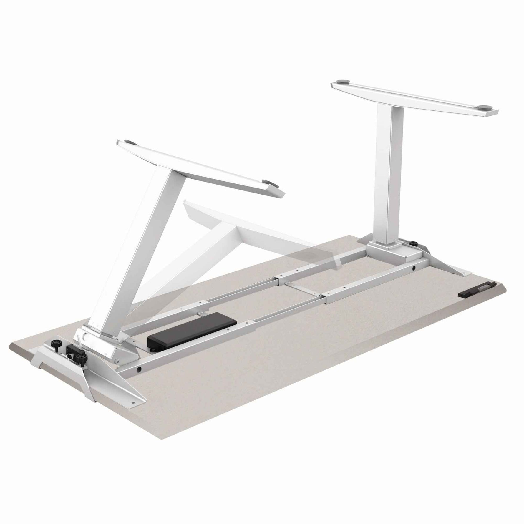 Fellowes® Schreibtisch Levado™ 1.600 x 640-1.260 x 800 mm (B x H x T)