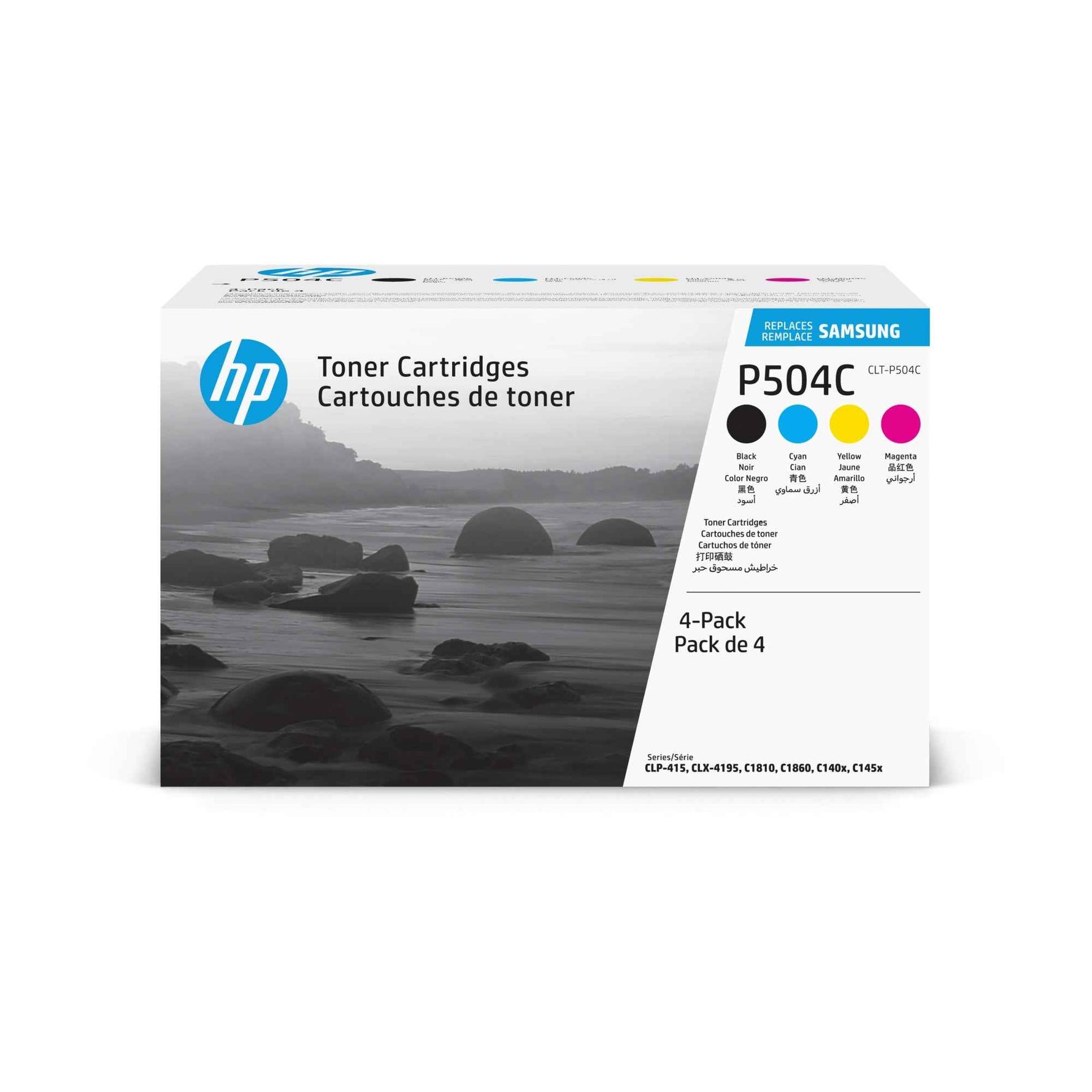 HP Toner CLT-P504C schwarz, cyan, magenta, gelb